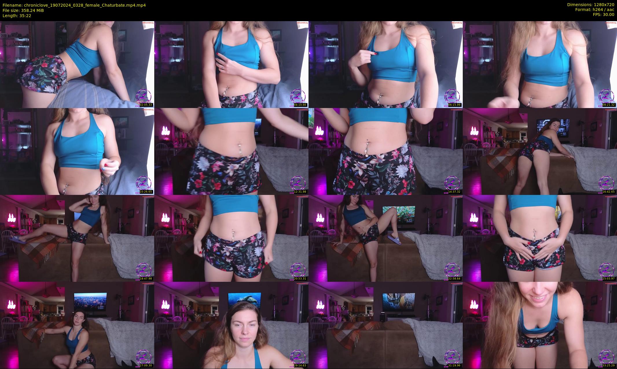 chroniclove — 36 minute Chaturbate female cam show recording, 720p, Jul 19, 2024