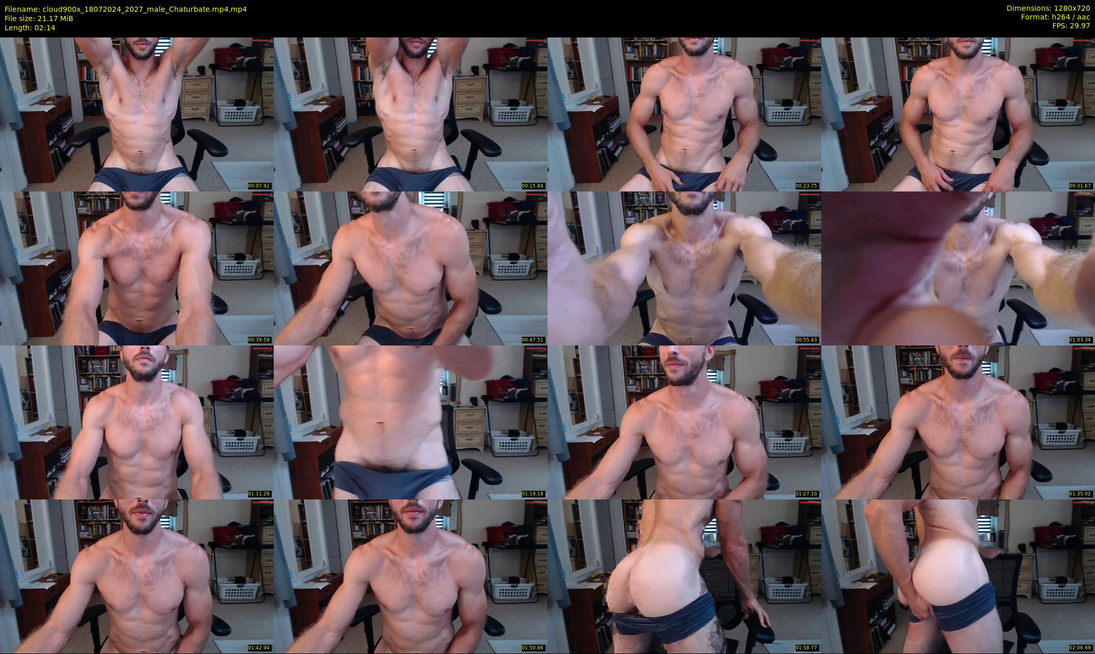 cloud900x — 3 minute Chaturbate male cam show recording, 720p, Jul 18, 2024