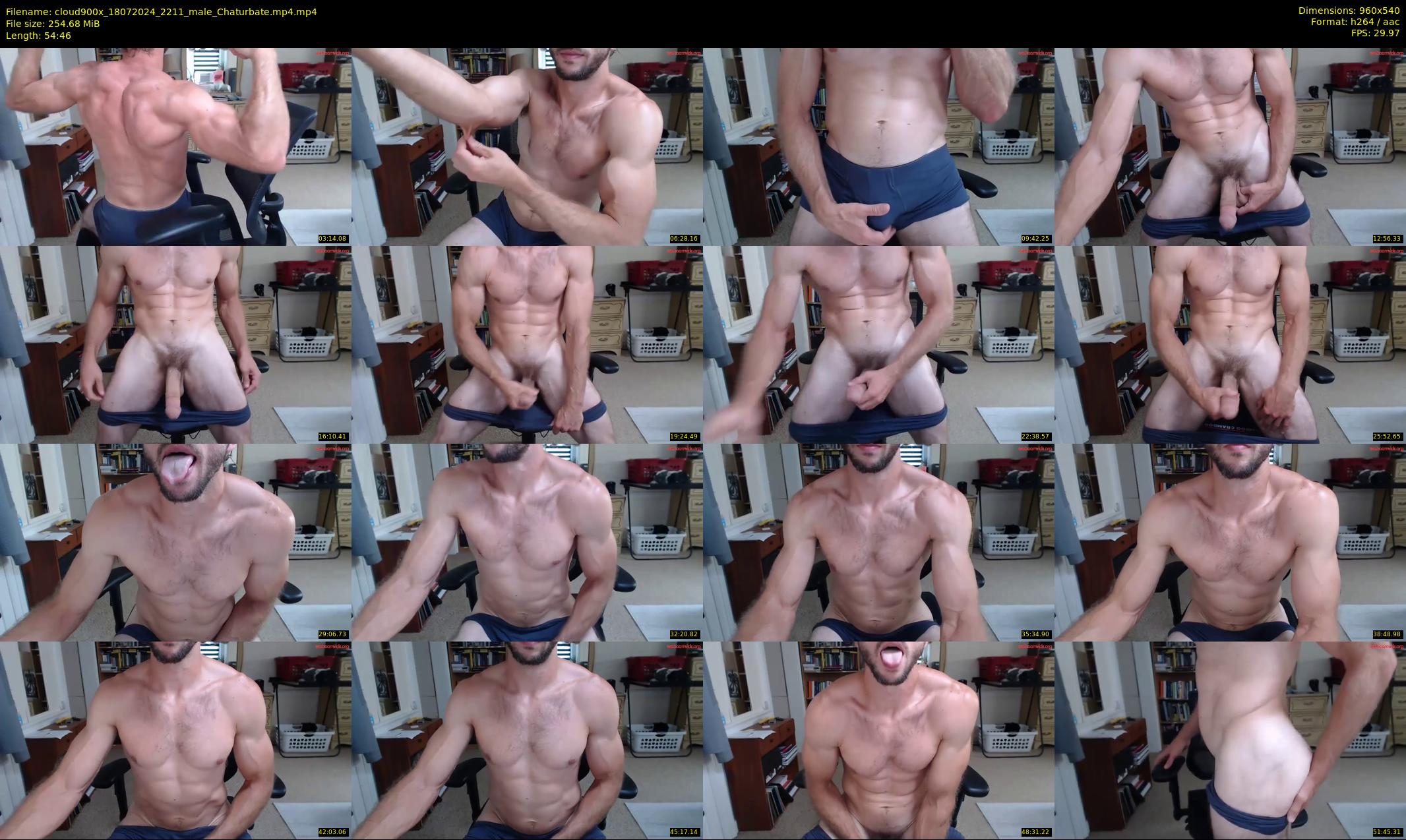 cloud900x — 55 minute Chaturbate male cam show recording, 480p, Jul 18, 2024