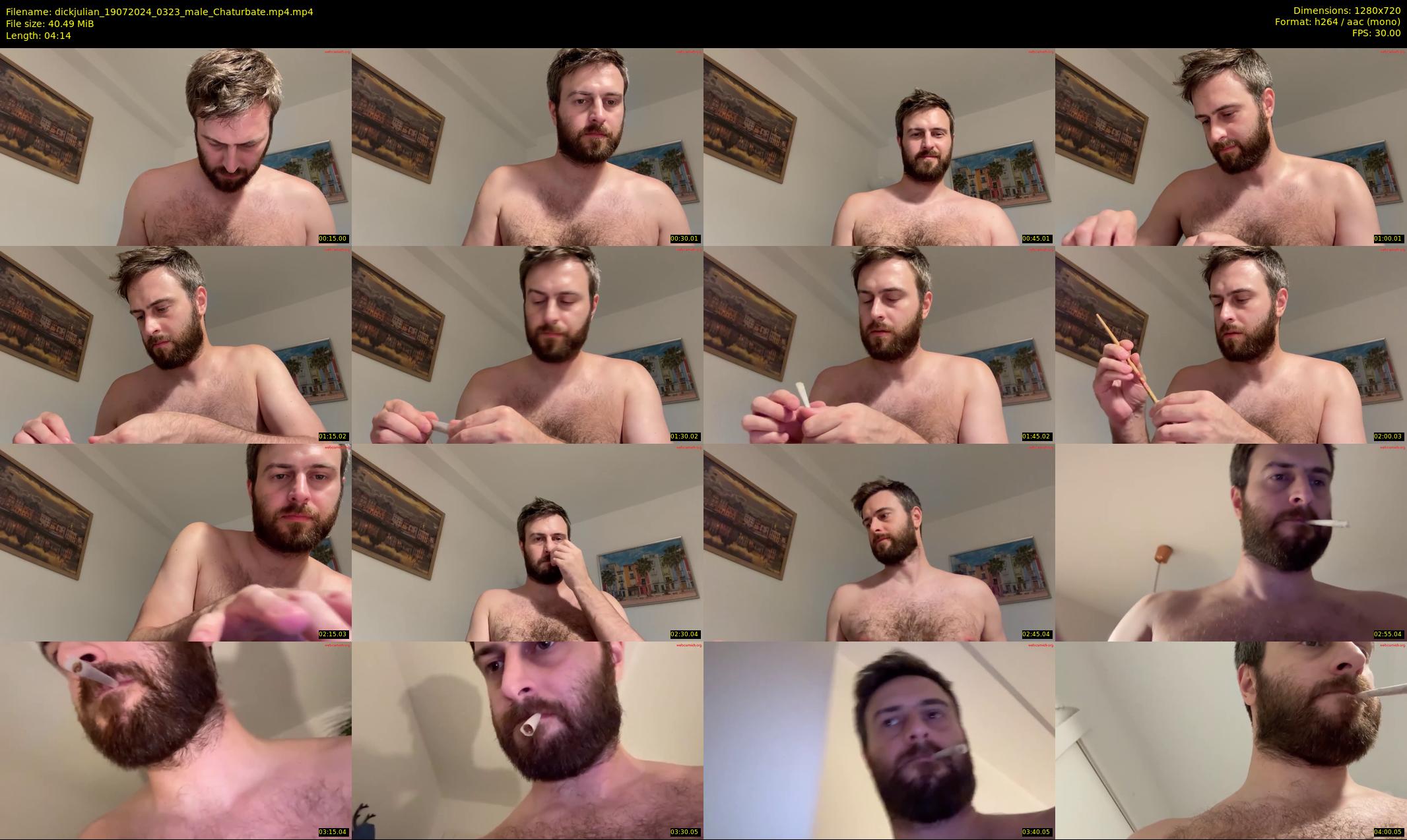 dickjulian — 5 minute Chaturbate male cam show recording, 720p, Jul 19, 2024