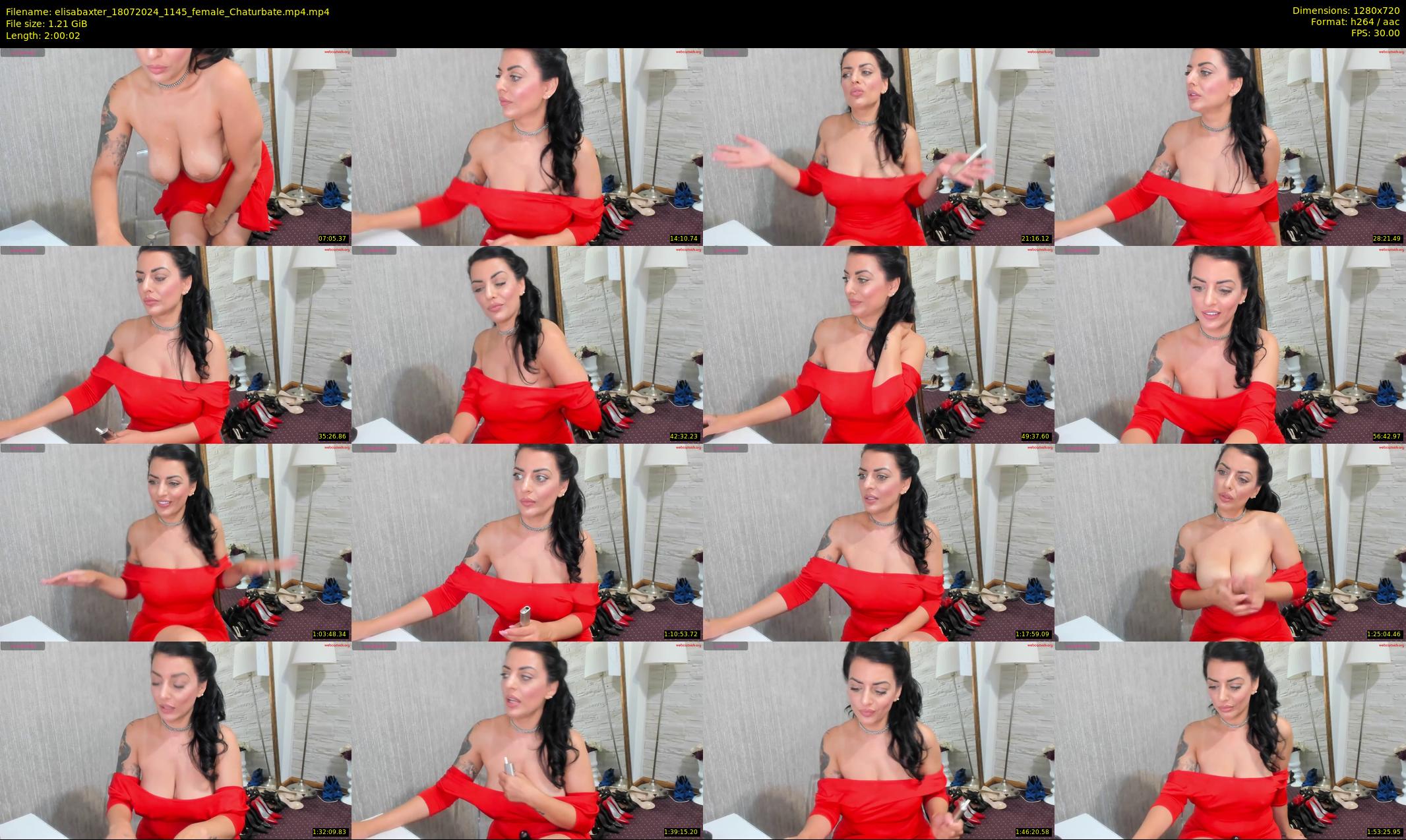 elisabaxter — 121 minute Chaturbate female cam show recording, 720p, Jul 18, 2024