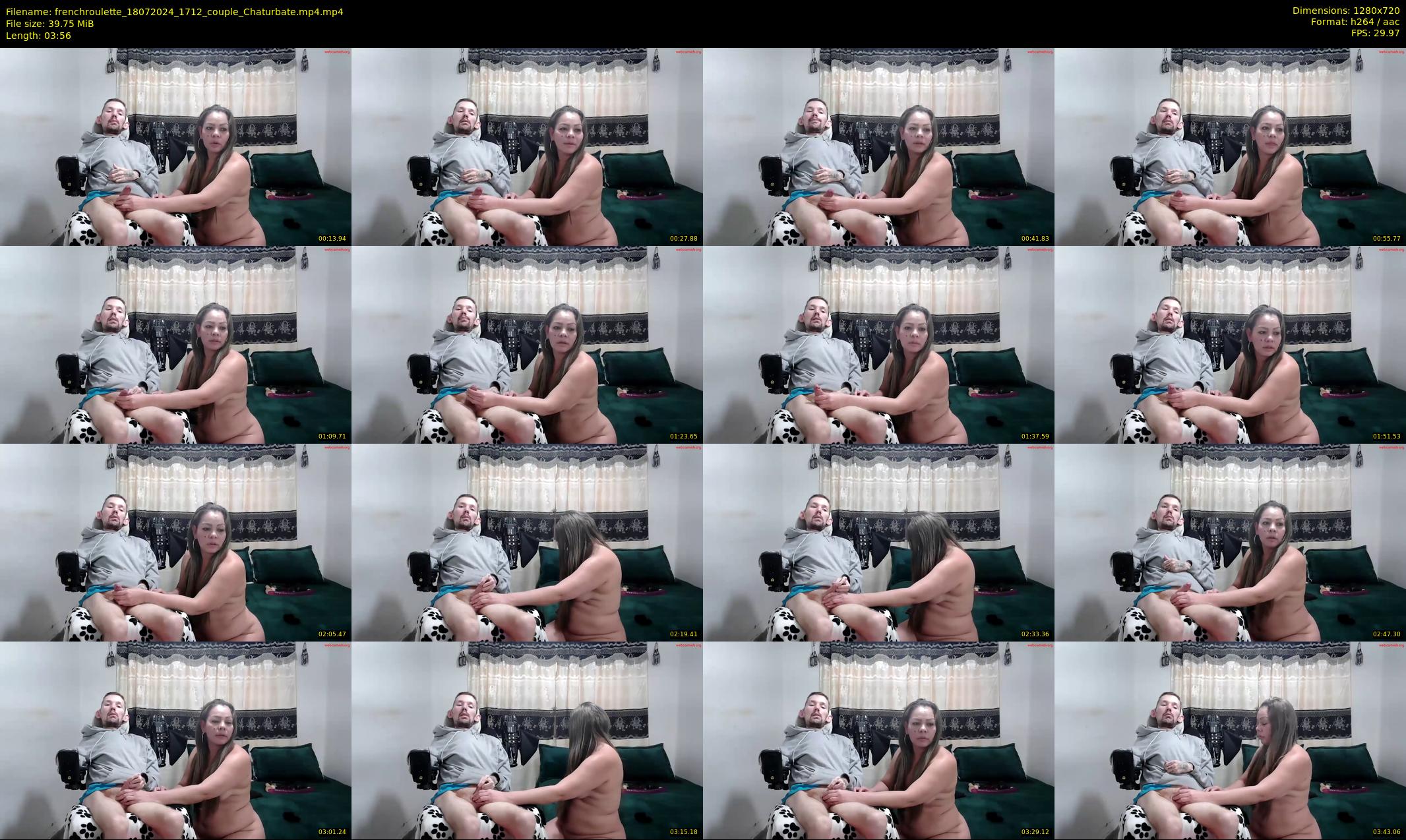 frenchroulette — 4 minute Chaturbate couple cam show recording, 720p, Jul 18, 2024