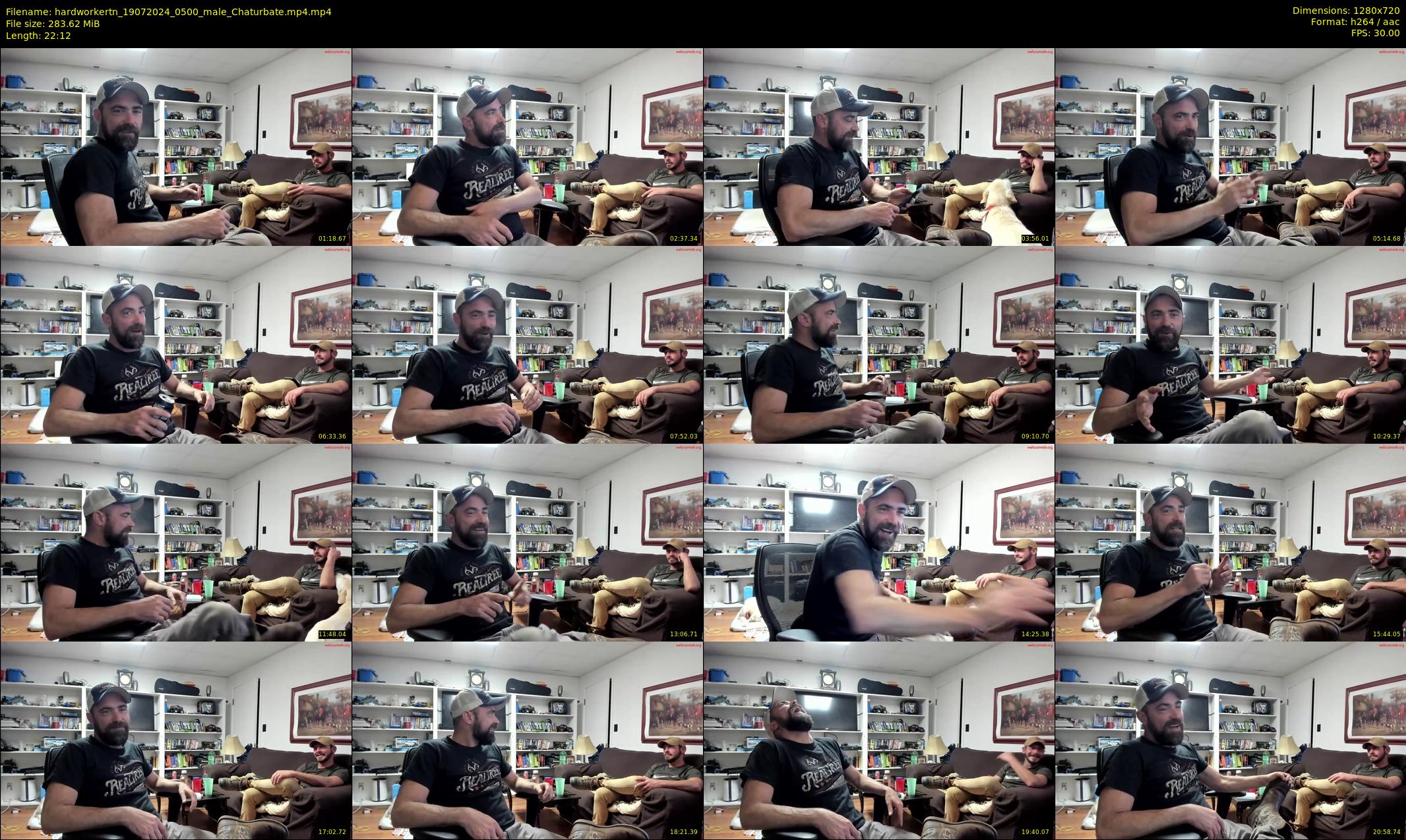 hardworkertn — 23 minute Chaturbate male cam show recording, 720p, Jul 19, 2024
