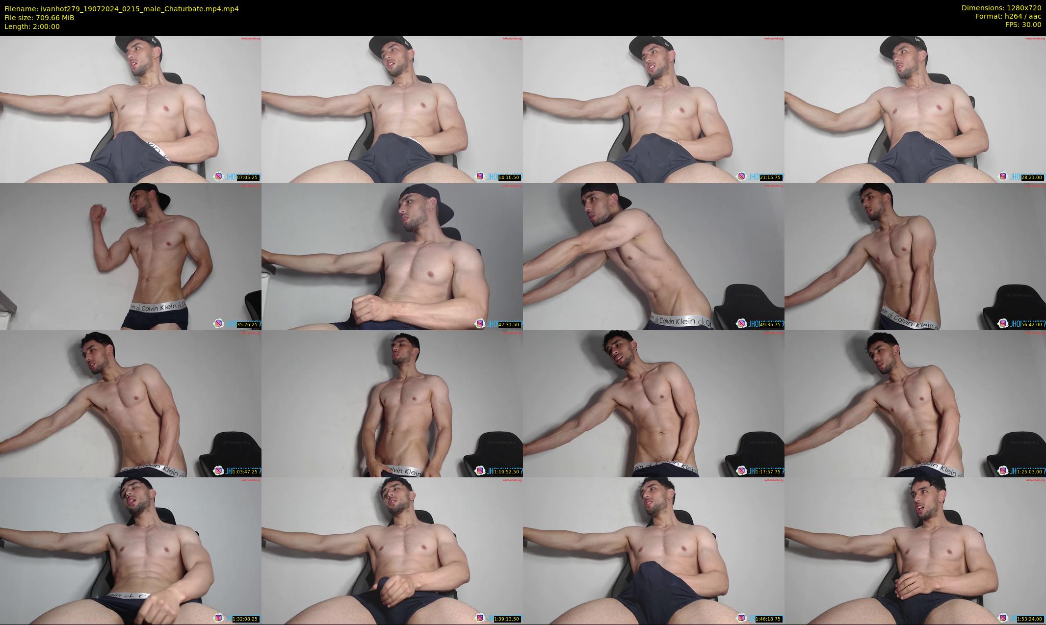 ivanhot279 — 120 minute Chaturbate male cam show recording, 720p, Jul 19, 2024
