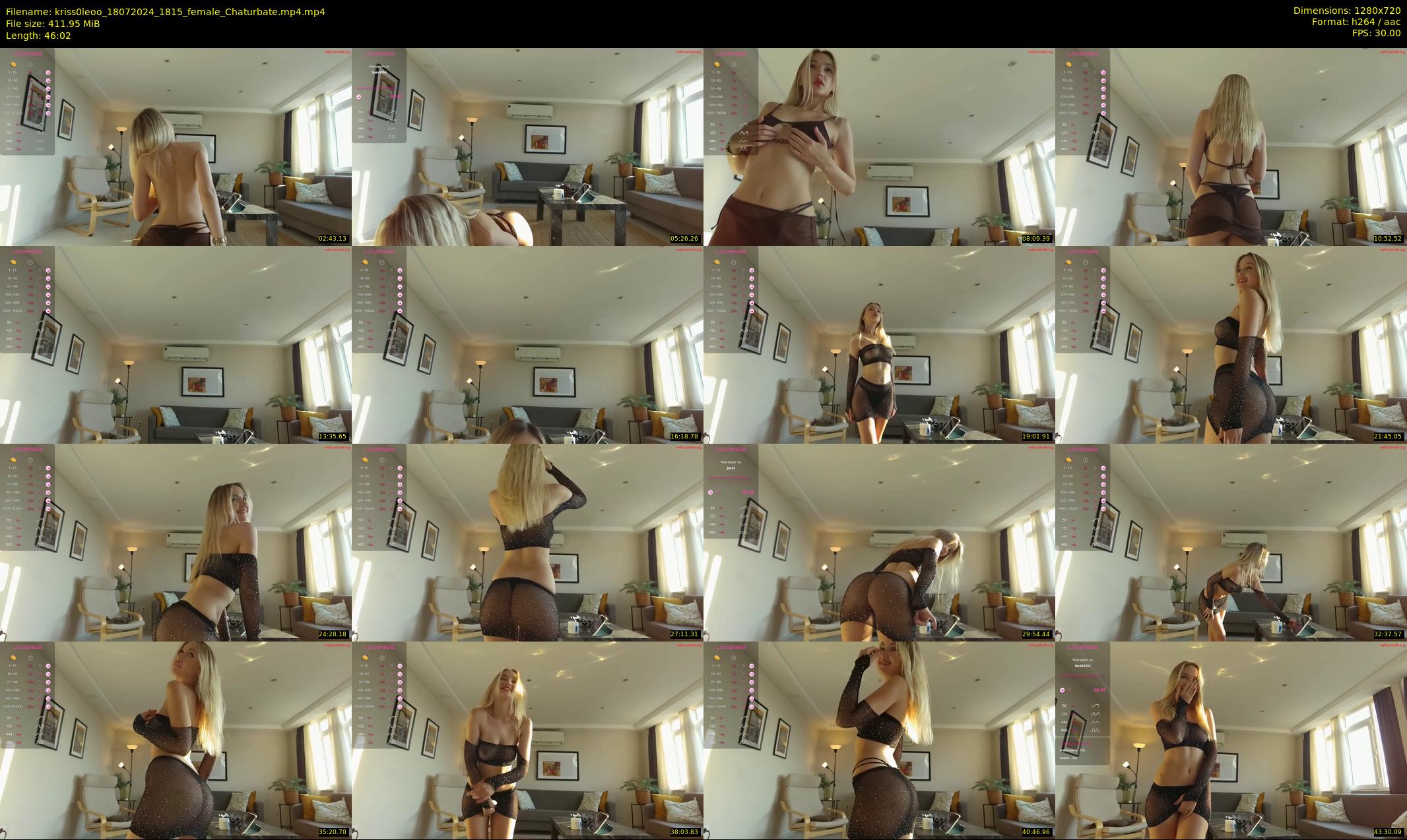 kriss0leoo — 47 minute Chaturbate couple cam show recording, 720p, Jul 18, 2024