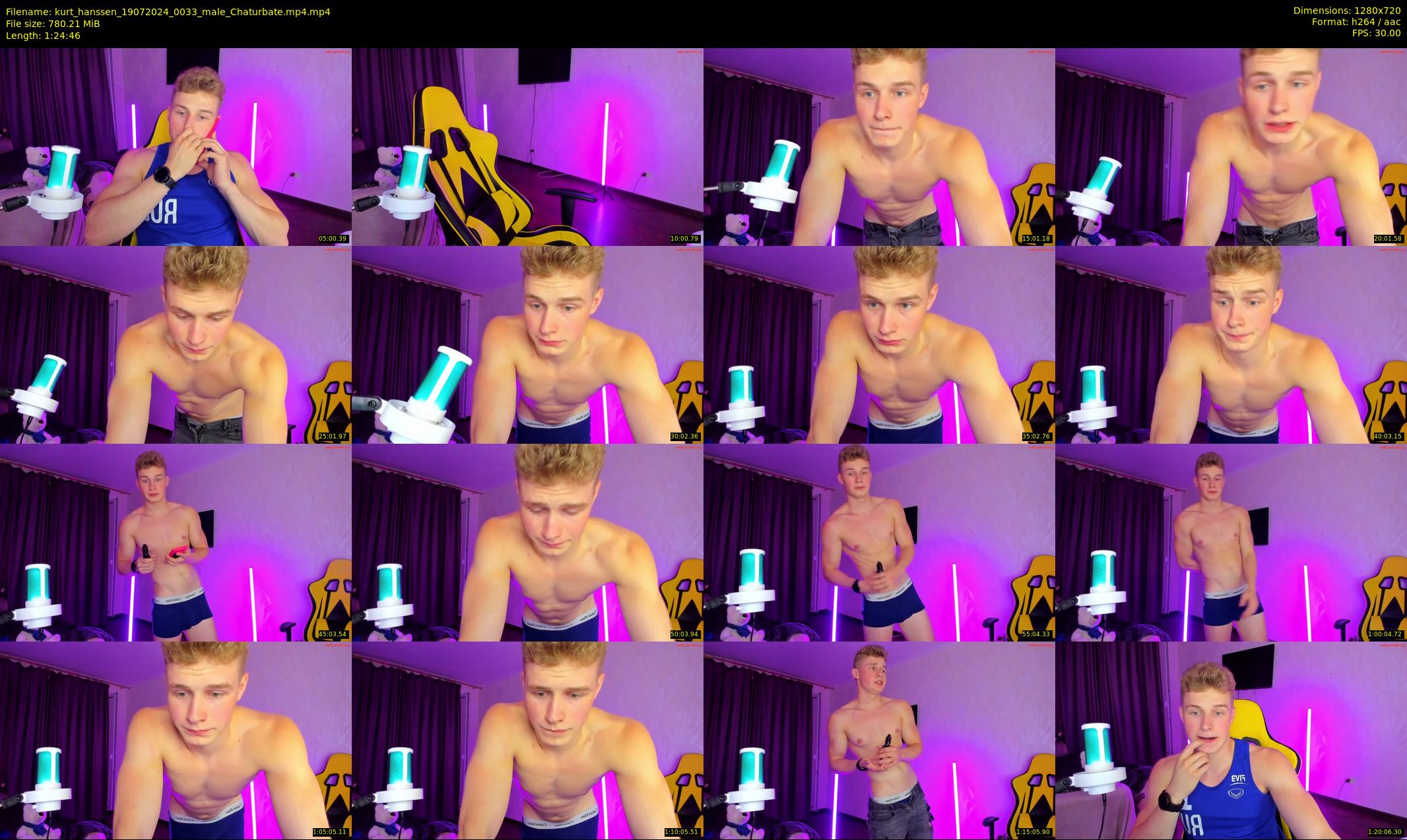 kurt_hanssen — 85 minute Chaturbate male cam show recording, 720p, Jul 19, 2024