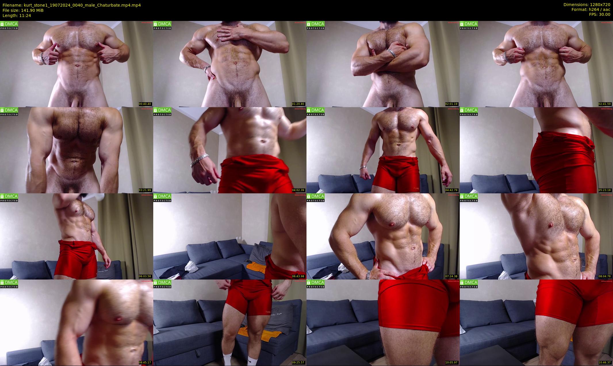 kurt_stone1 — 12 minute Chaturbate male cam show recording, 720p, Jul 19, 2024