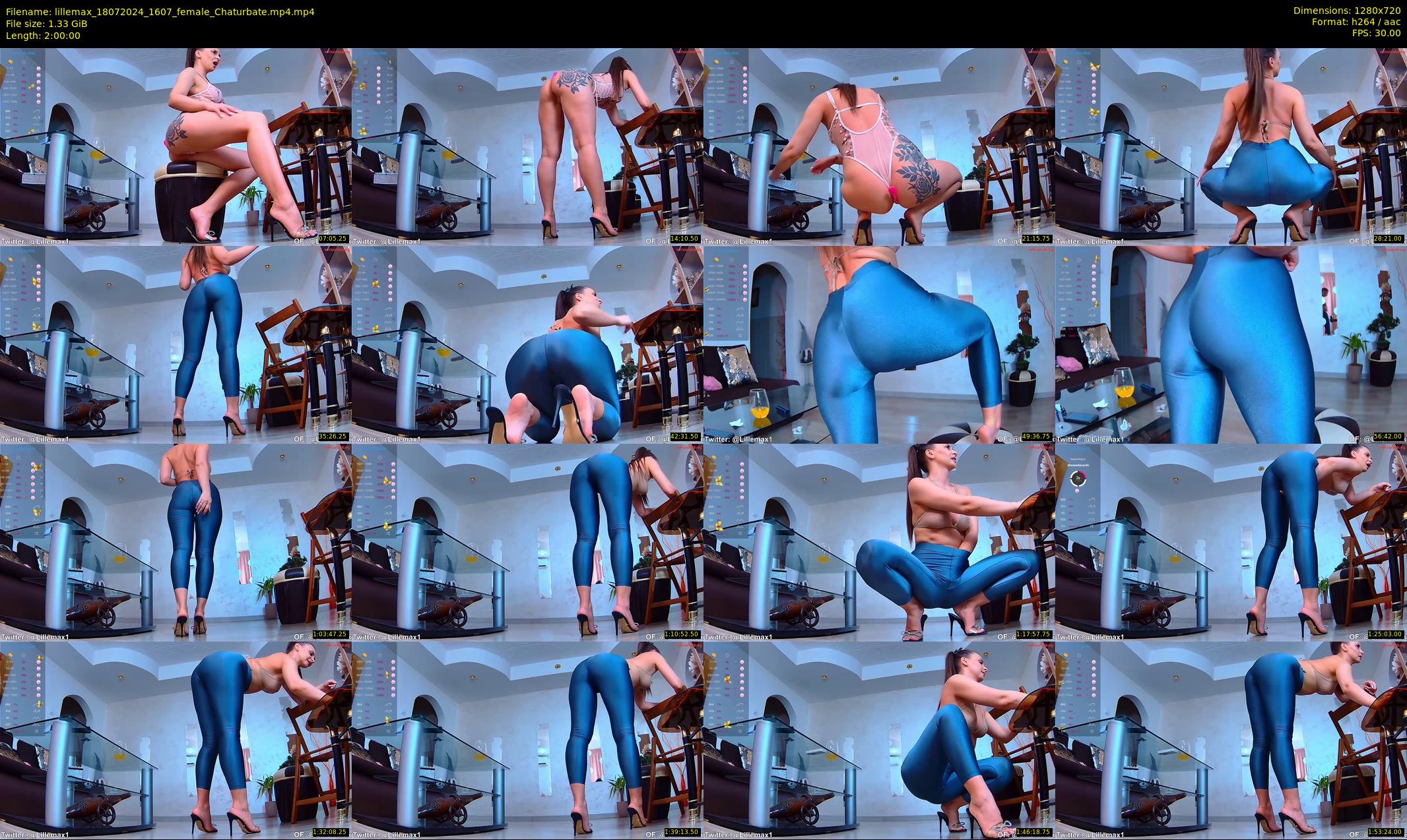 lillemax — 120 minute Chaturbate female cam show recording, 720p, Jul 18, 2024