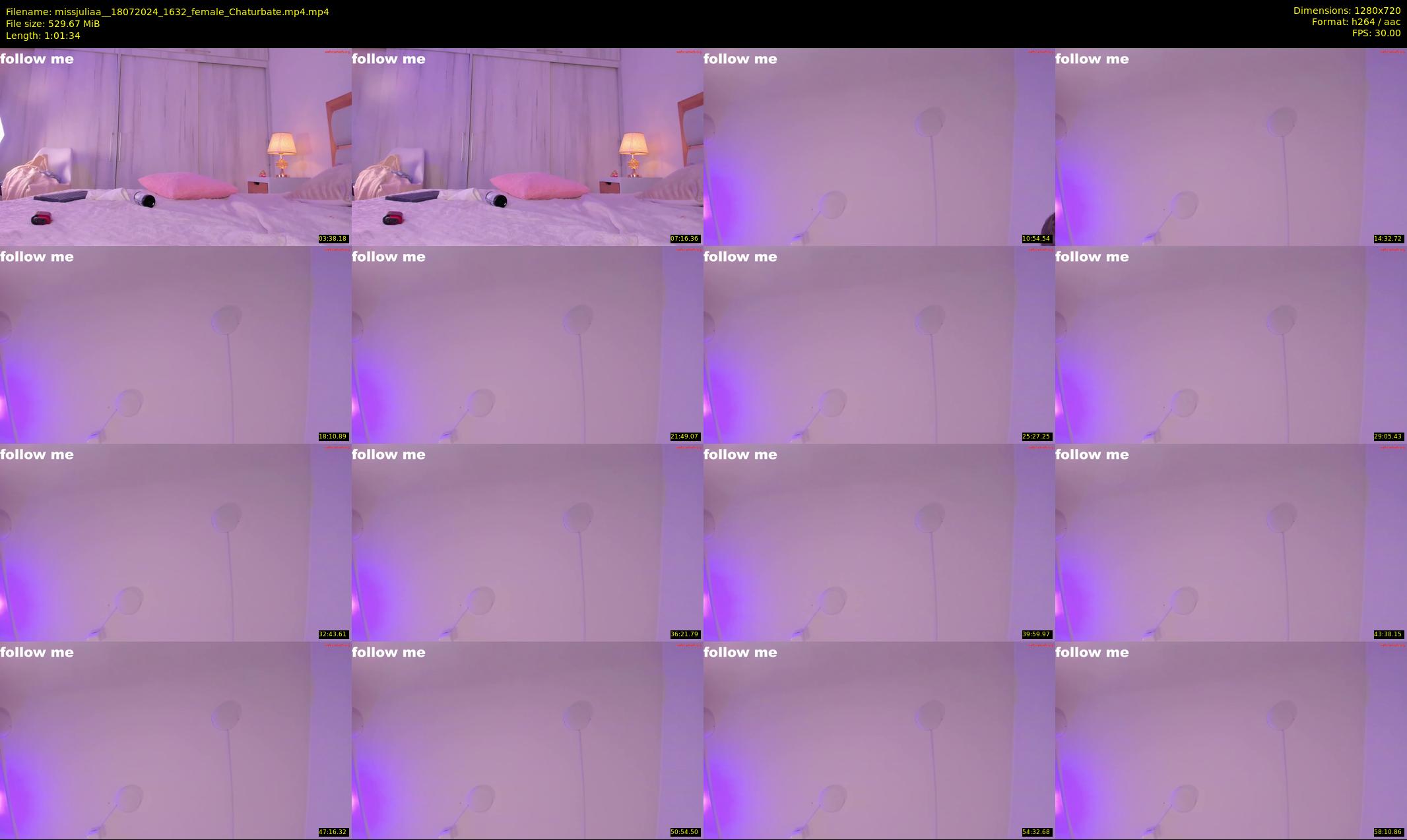 missjuliaa_ — 62 minute Chaturbate female cam show recording, 720p, Jul 18, 2024