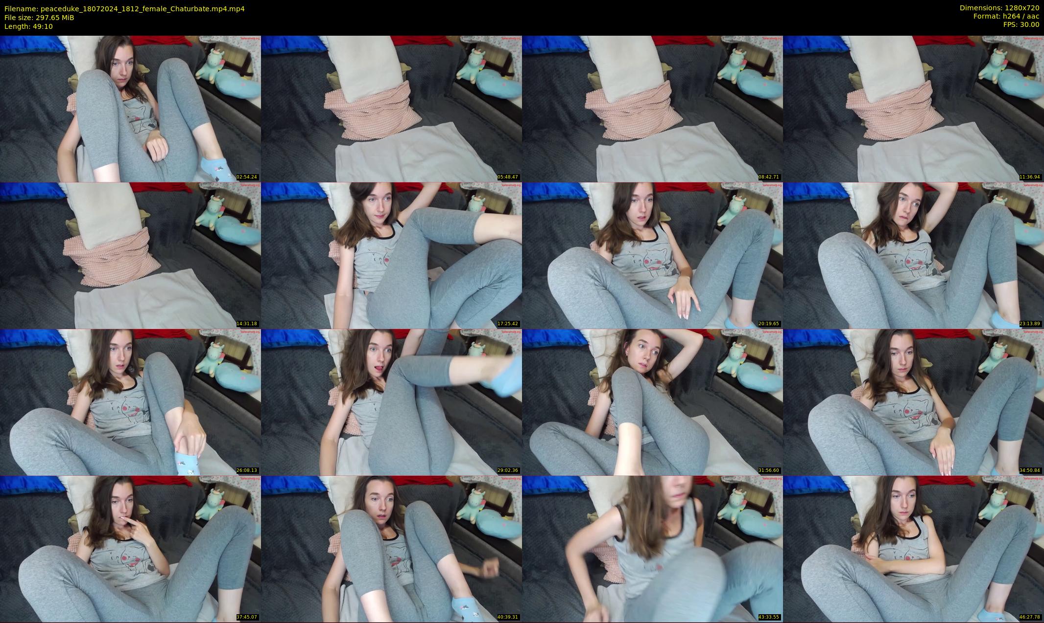 peaceduke — 50 minute Chaturbate female cam show recording, 720p, Jul 18, 2024