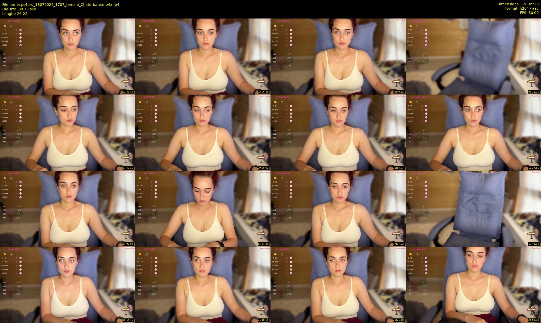 ps4pro — 27 minute Chaturbate female cam show recording, 720p, Jul 18, 2024