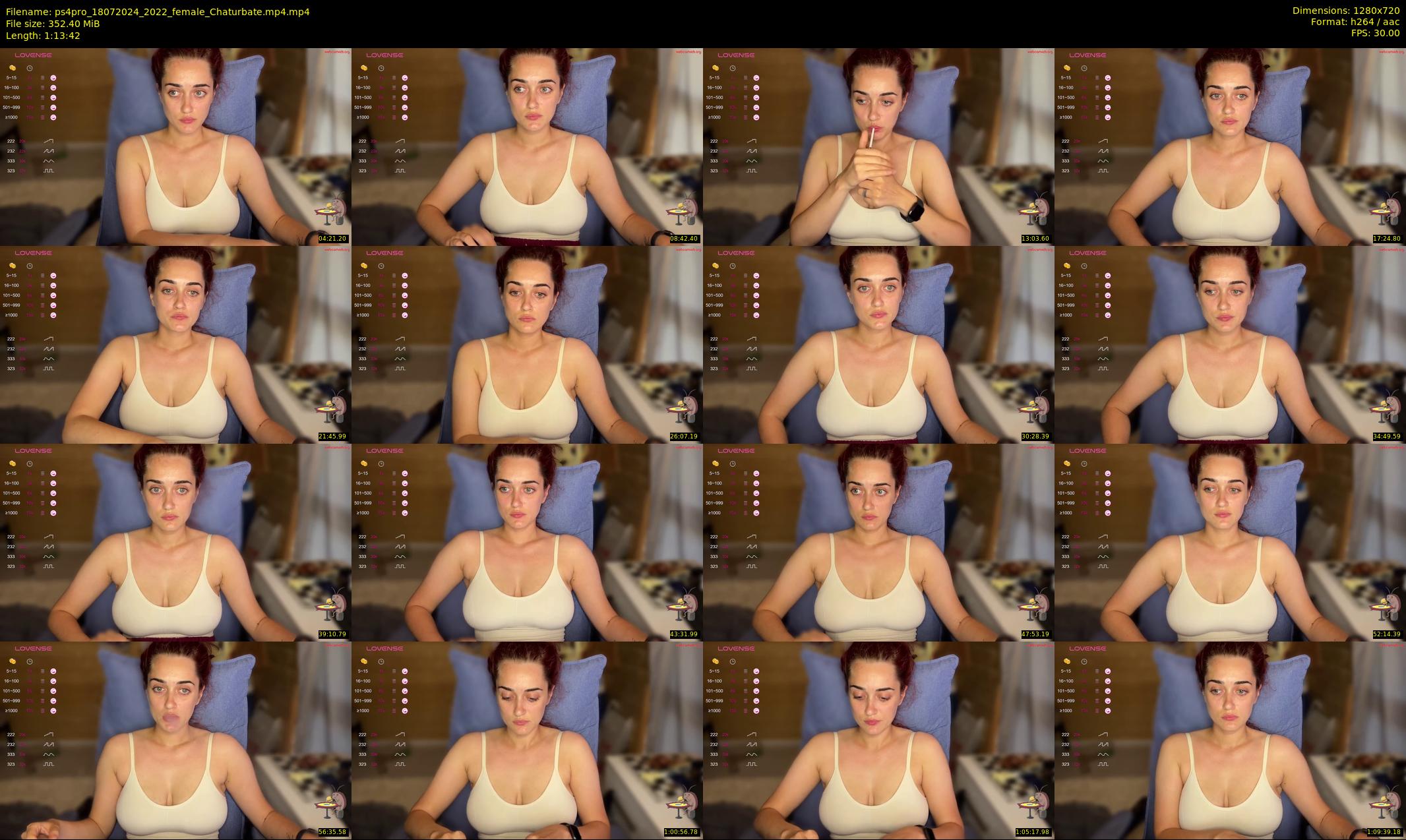 ps4pro — 74 minute Chaturbate female cam show recording, 720p, Jul 18, 2024