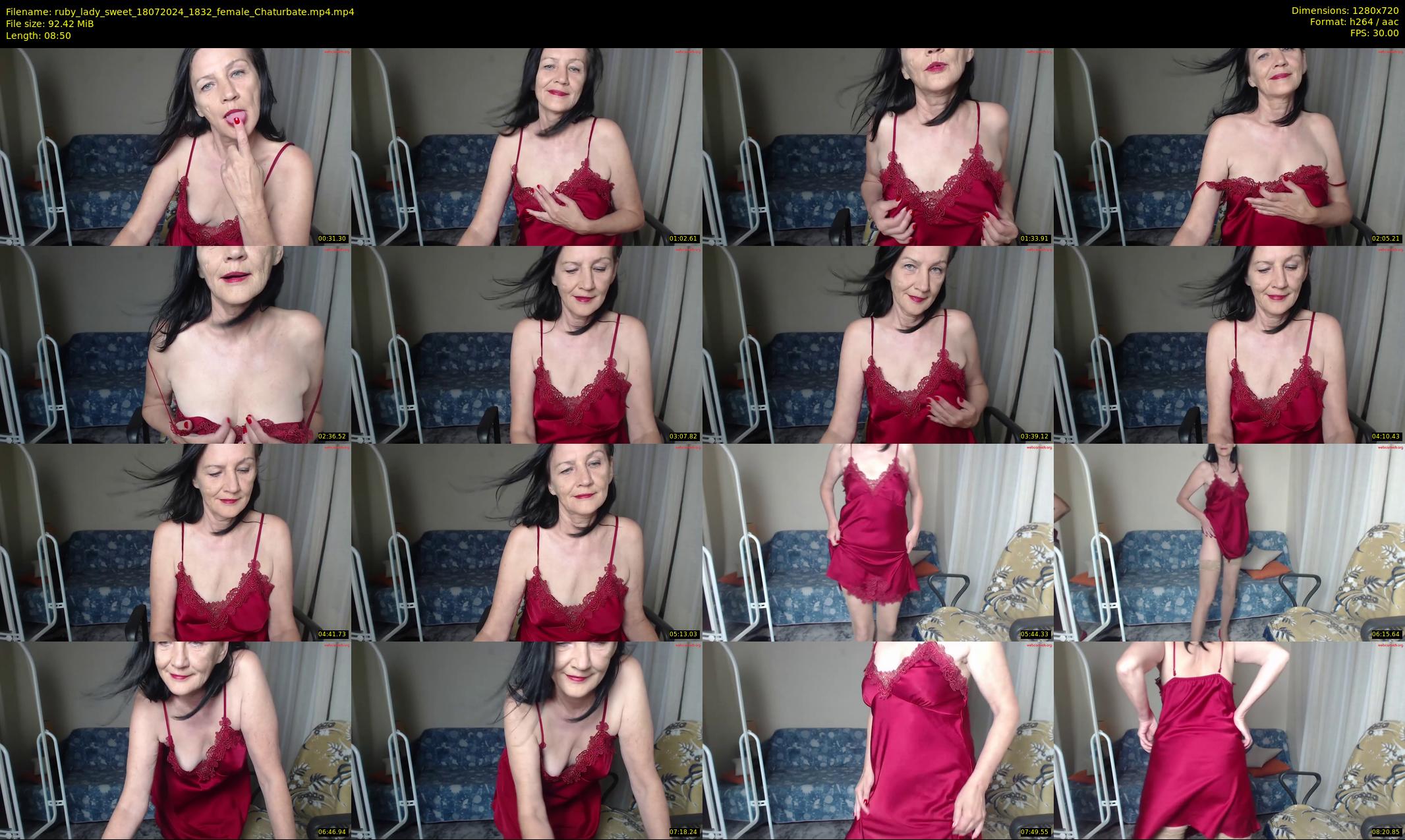 ruby_lady_sweet — 9 minute Chaturbate female cam show recording, 720p, Jul 18, 2024