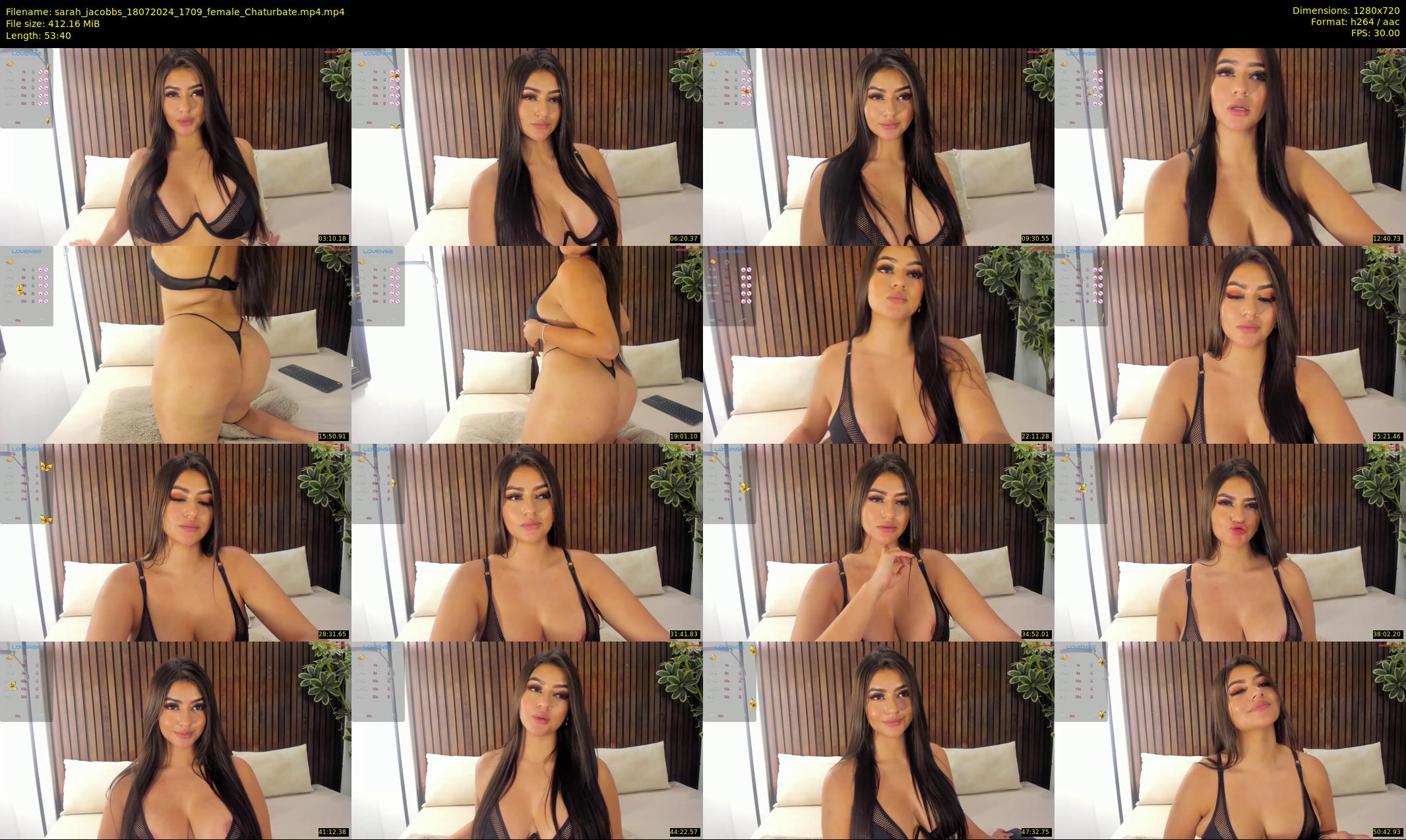sarah_jacobbs — 54 minute Chaturbate female cam show recording, 720p, Jul 18, 2024