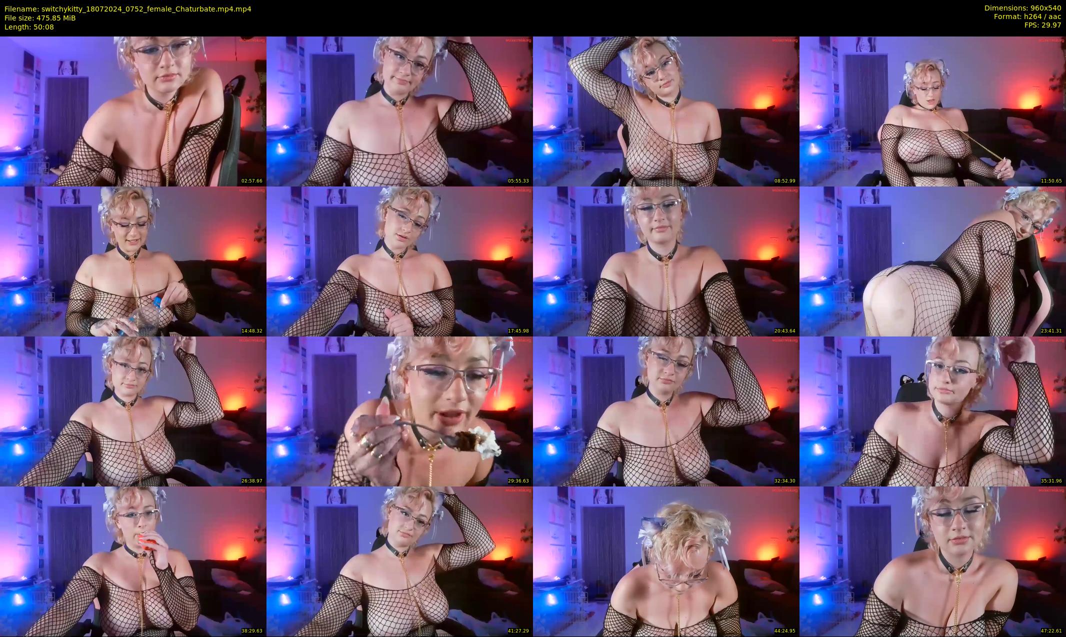 switchykitty — 51 minute Chaturbate female cam show recording, 480p, Jul 18, 2024