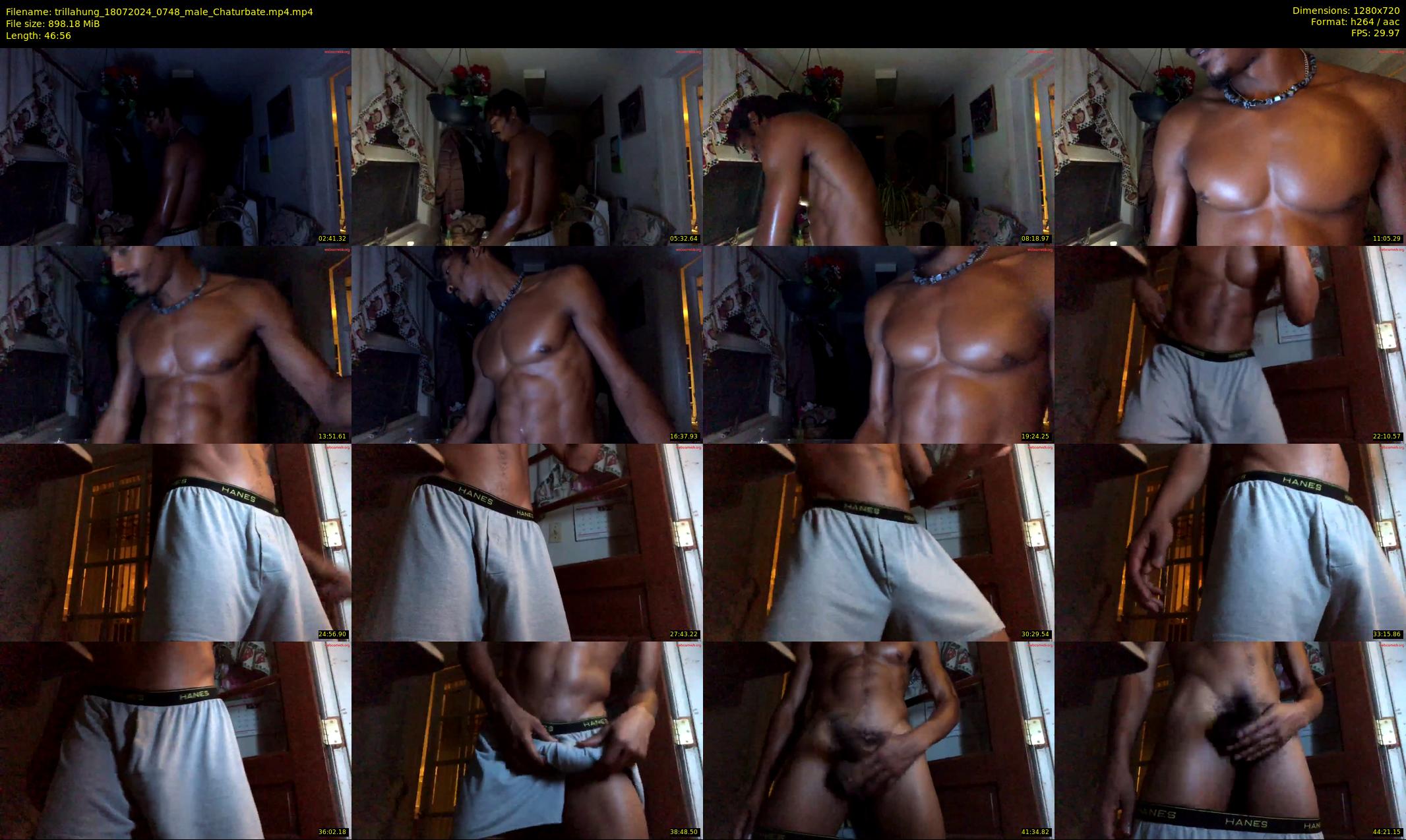 trillahung — 47 minute Chaturbate male cam show recording, 720p, Jul 18, 2024