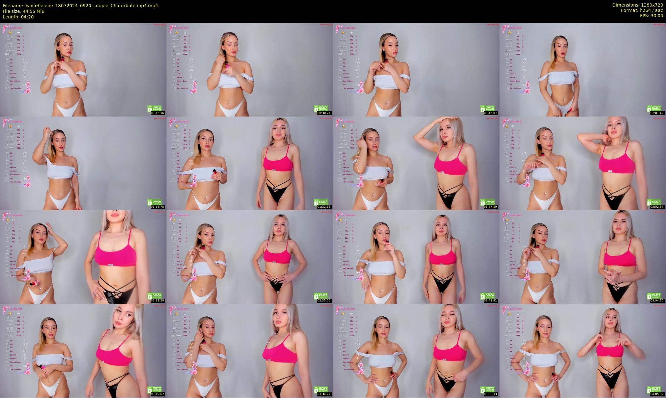 whitehelene — 5 minute Chaturbate female cam show recording, 720p, Jul 18, 2024