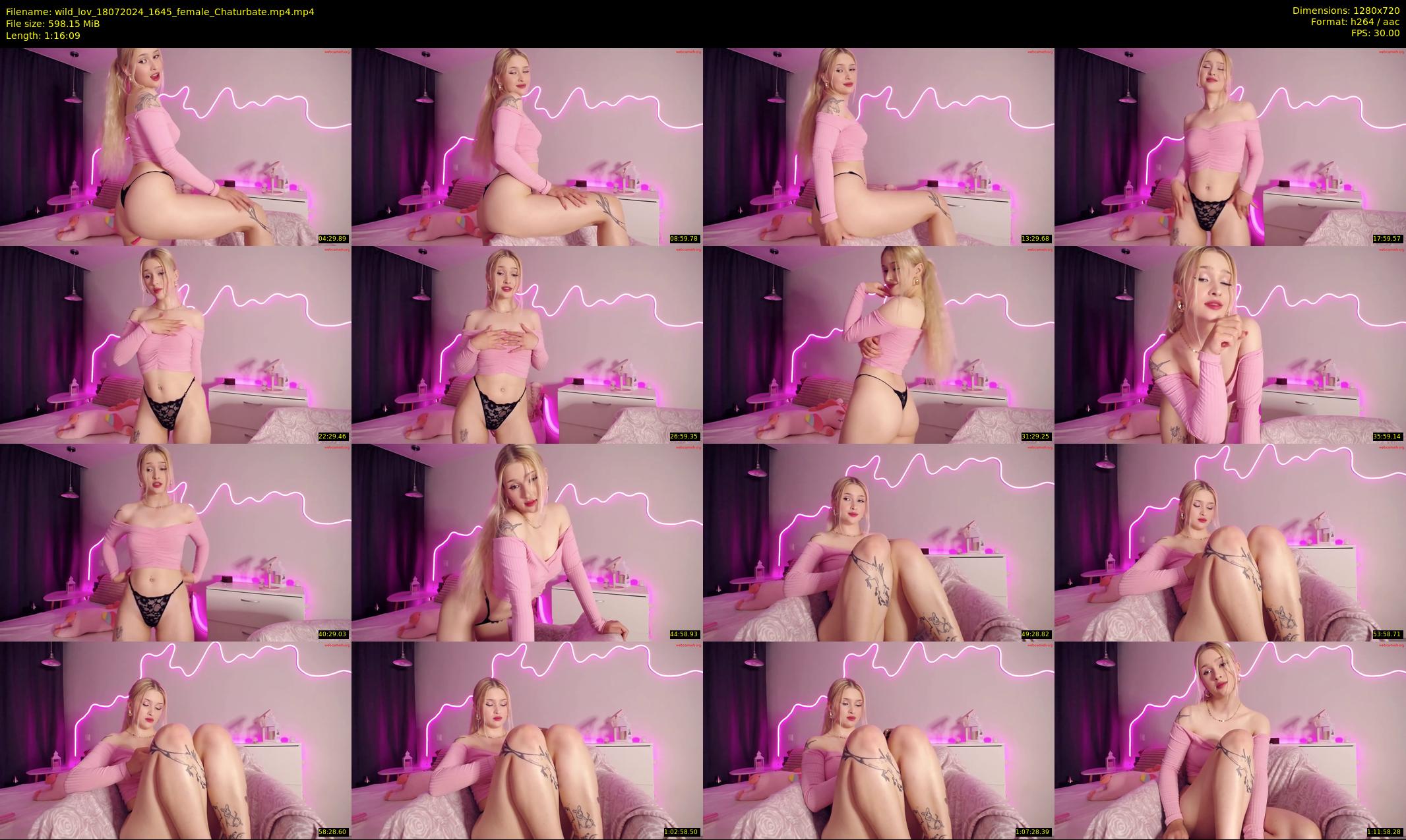 wild_lov — 77 minute Chaturbate female cam show recording, 720p, Jul 18, 2024