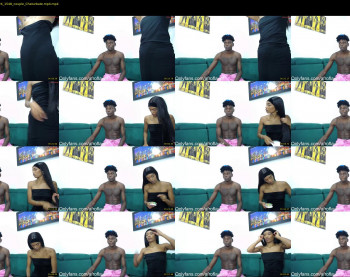 afro_happy__06 — 3 minute Chaturbate couple cam show recording, 720p, Jul 19, 2024