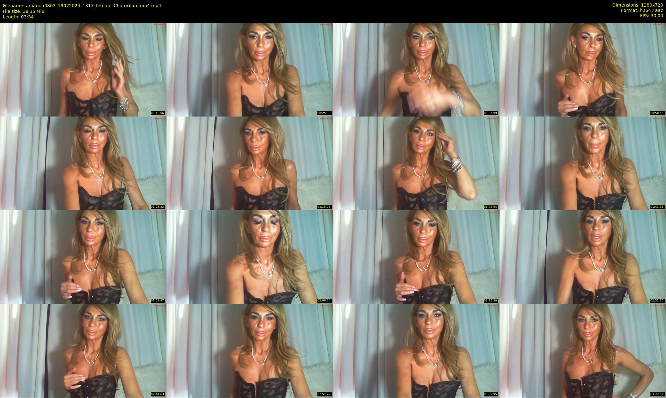 amanda0803 — 4 minute Chaturbate female cam show recording, 720p, Jul 19, 2024