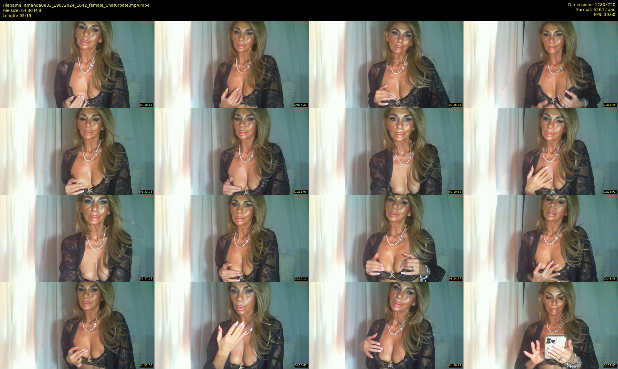amanda0803 — 6 minute Chaturbate female cam show recording, 720p, Jul 19, 2024