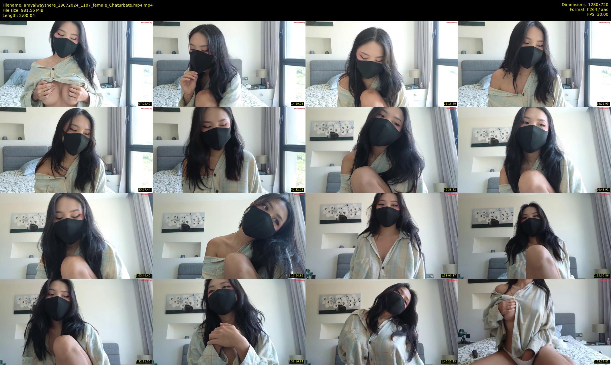 amyalwayshere — 121 minute Chaturbate female cam show recording, 720p, Jul 19, 2024