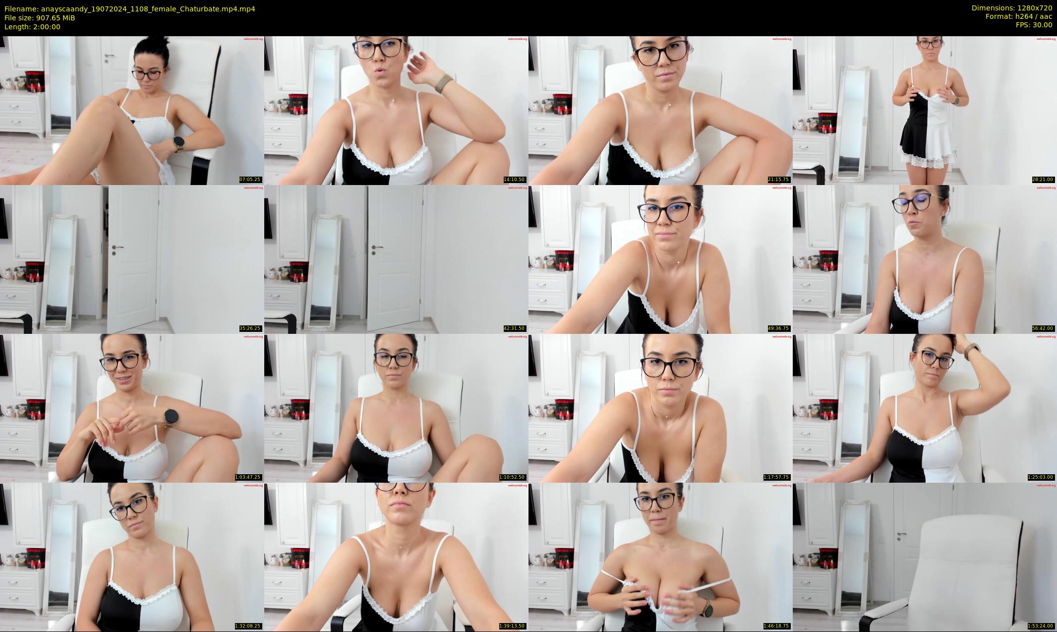 anayscaandy — 120 minute Chaturbate female cam show recording, 720p, Jul 19, 2024