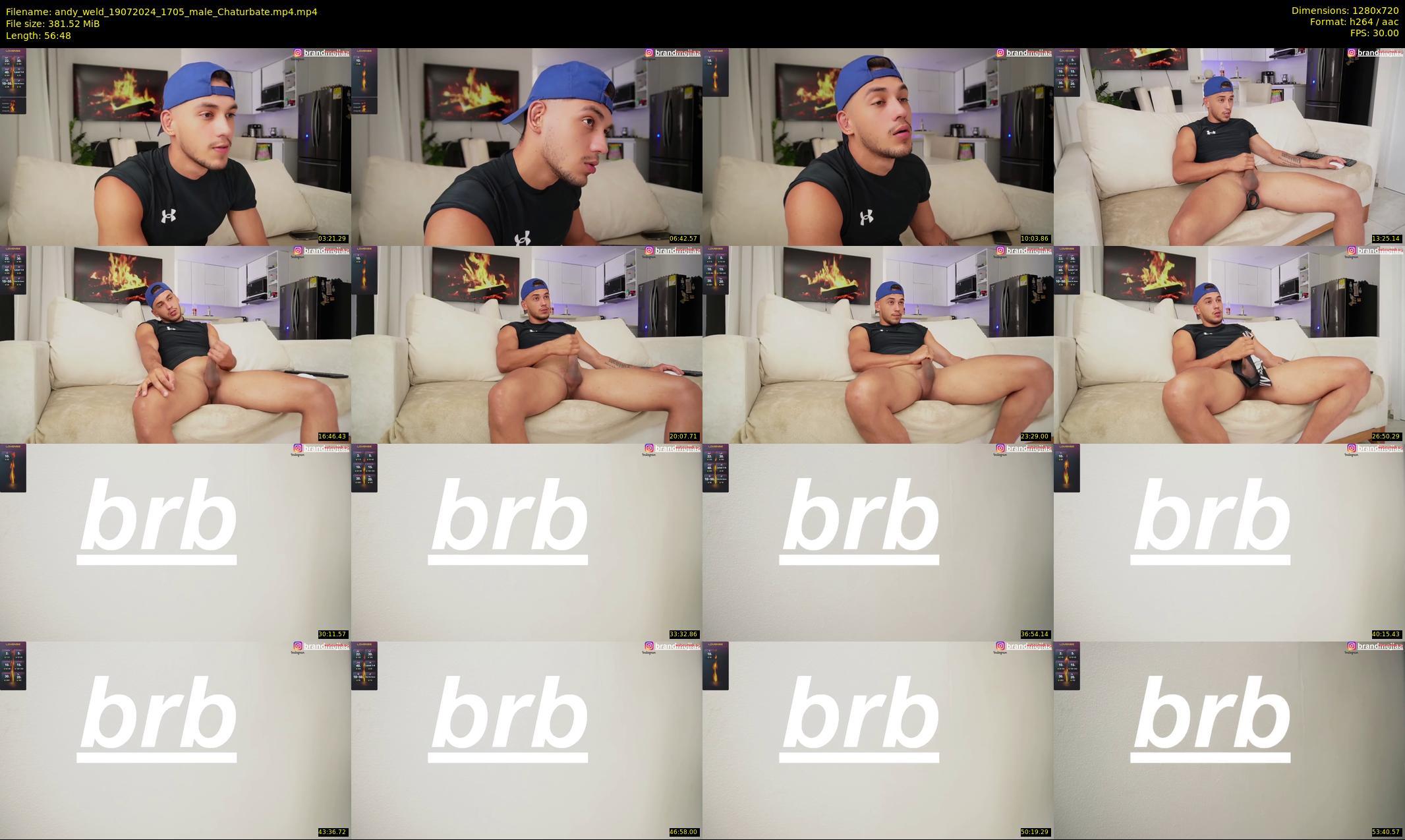 andy_weld — 57 minute Chaturbate male cam show recording, 720p, Jul 19, 2024