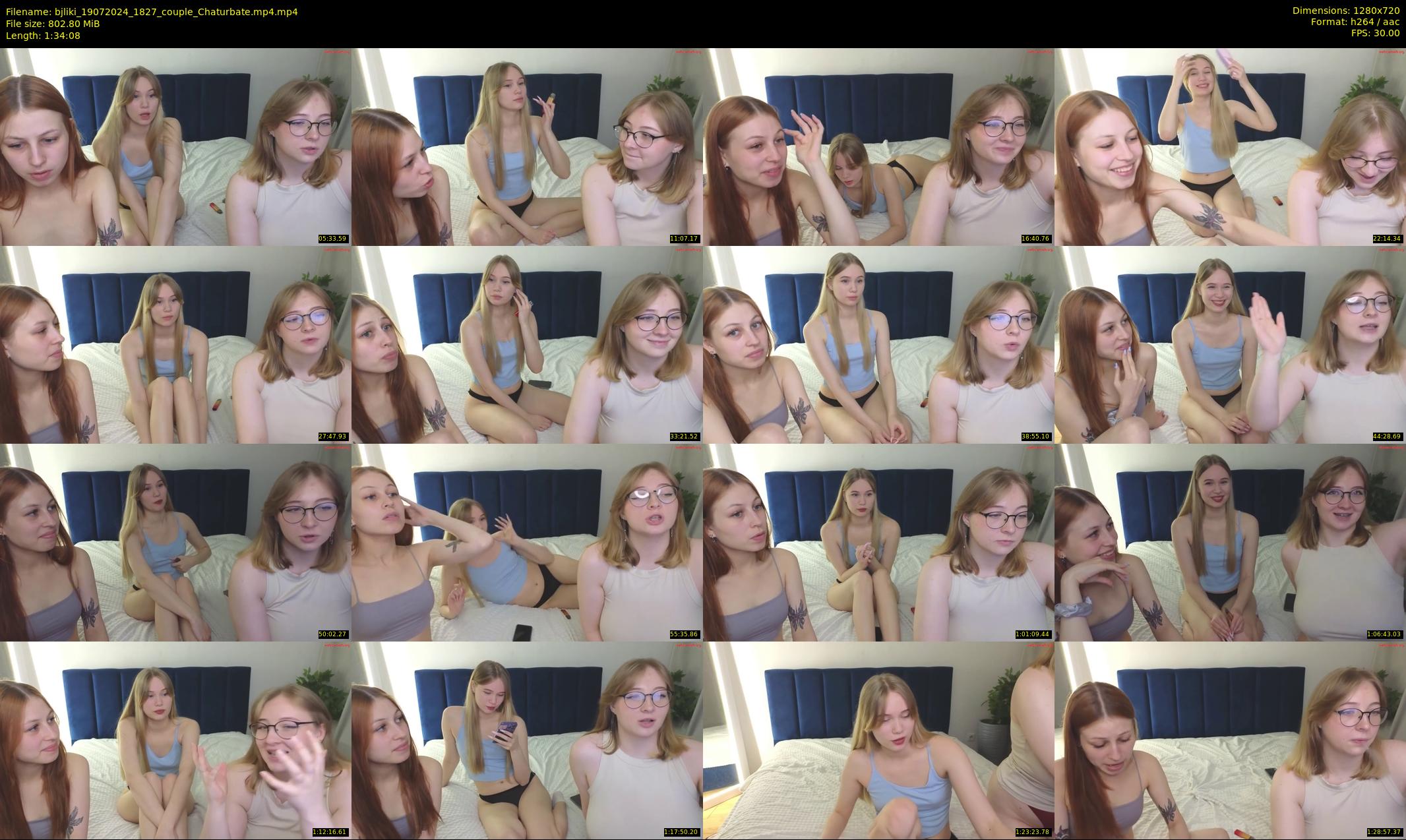 bjliki — 95 minute Chaturbate couple cam show recording, 720p, Jul 19, 2024