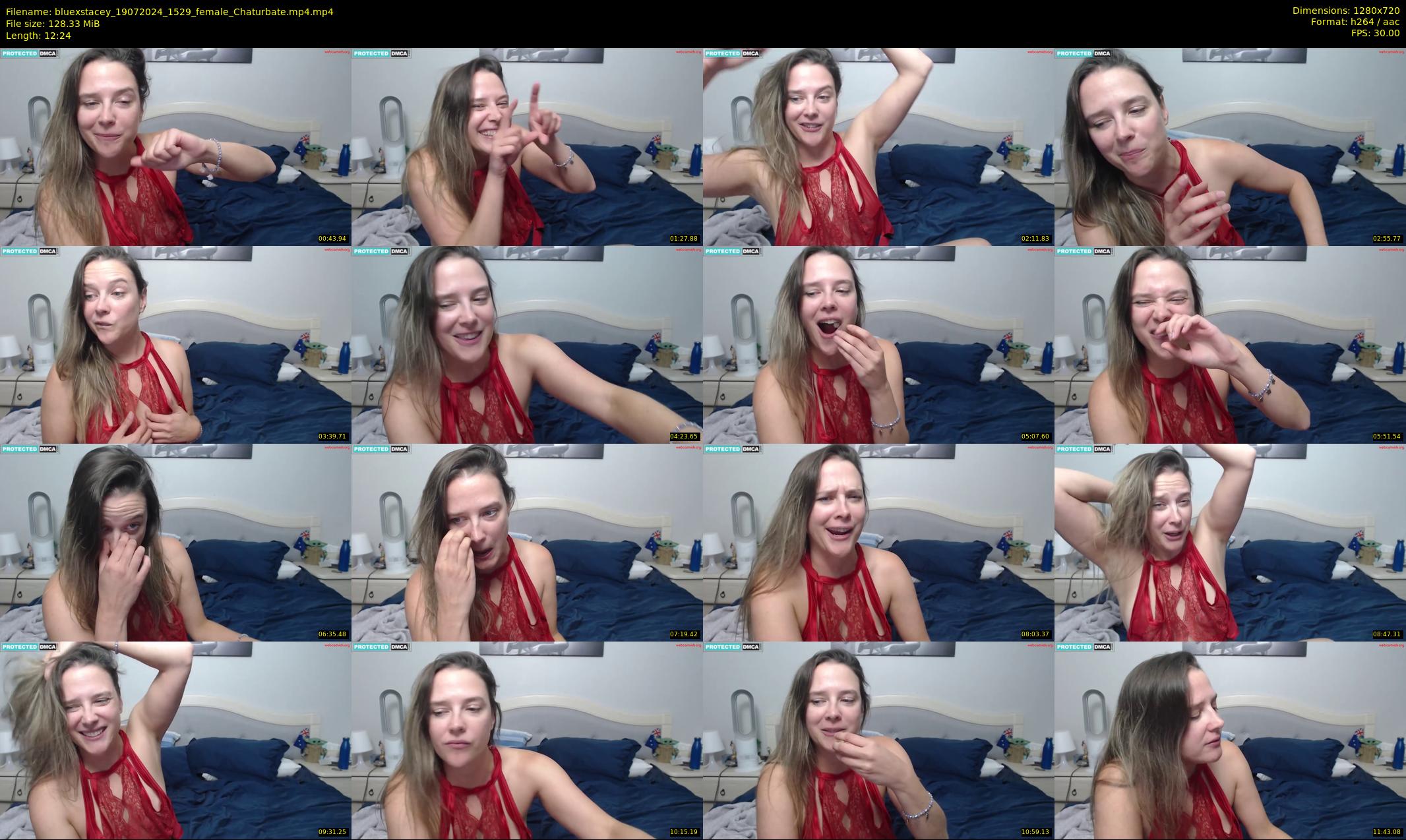 bluexstacey — 13 minute Chaturbate female cam show recording, 720p, Jul 19, 2024