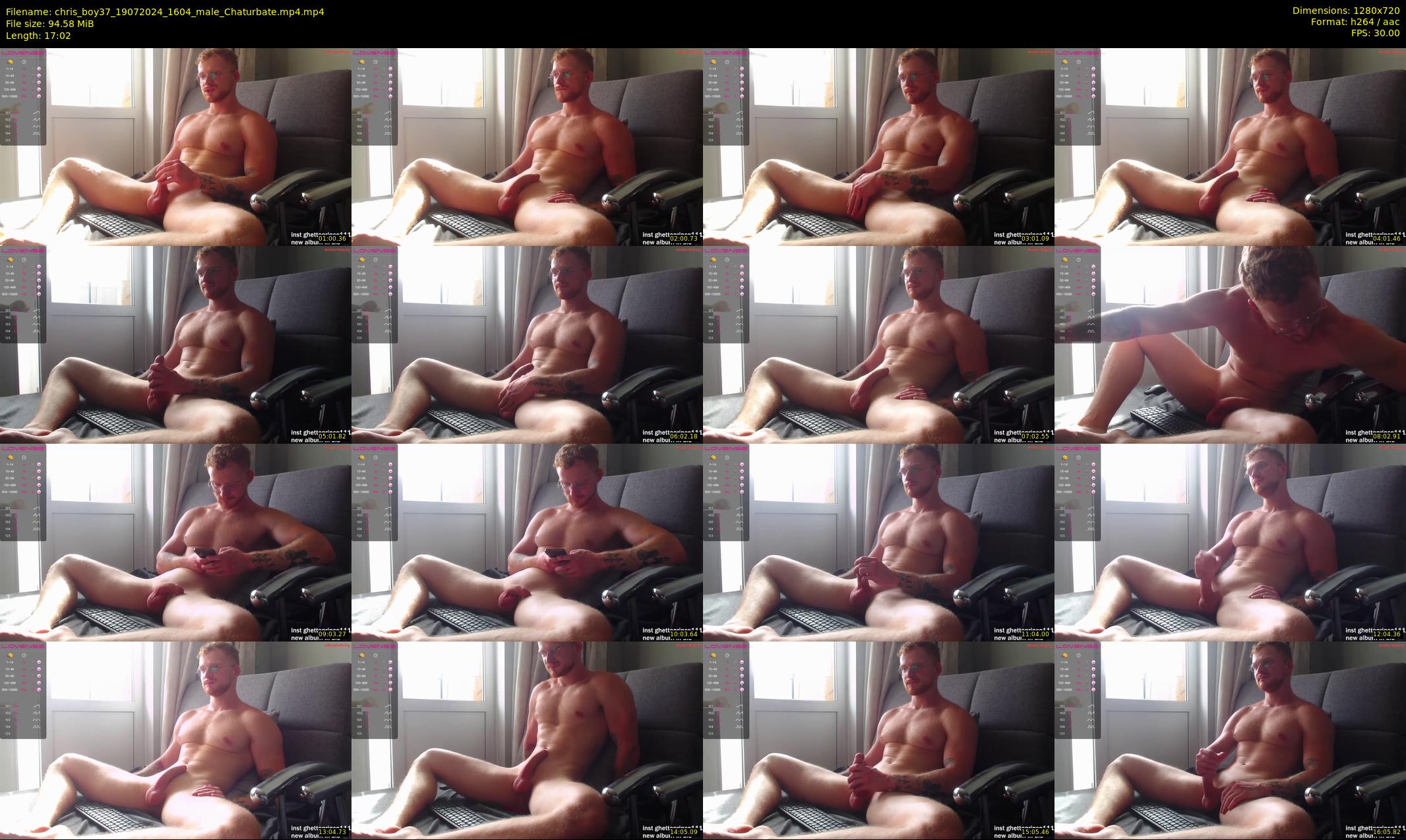 chris_boy37 — 18 minute Chaturbate male cam show recording, 720p, Jul 19, 2024
