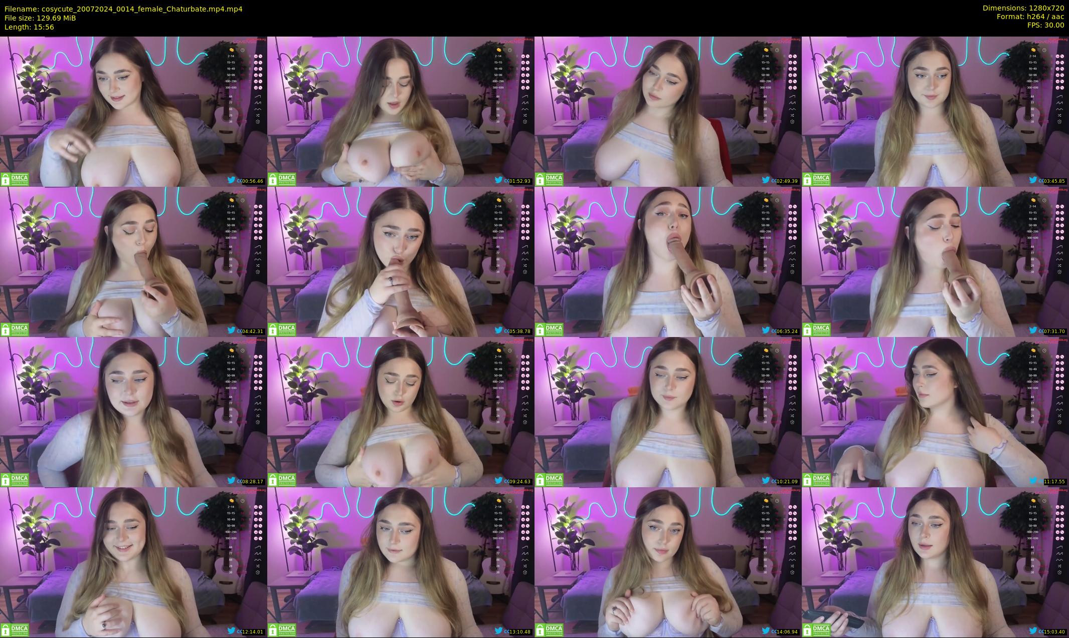 cosycute — 16 minute Chaturbate female cam show recording, 720p, Jul 20, 2024