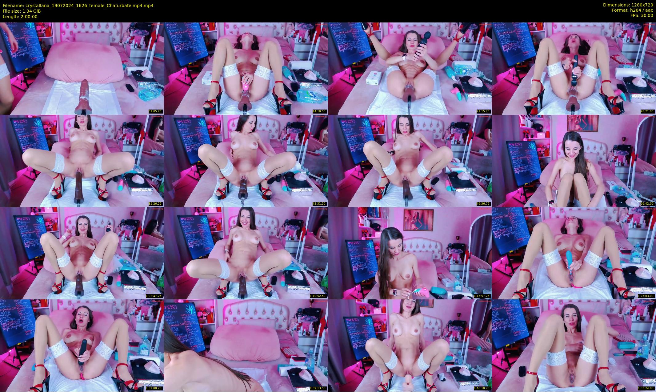 crystallana — 120 minute Chaturbate female cam show recording, 720p, Jul 19, 2024
