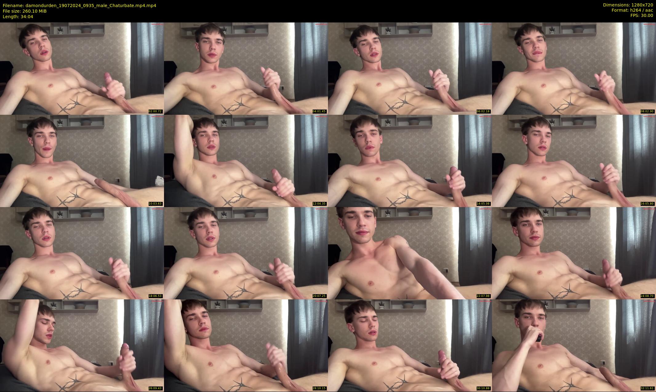 damondurden — 35 minute Chaturbate male cam show recording, 720p, Jul 19, 2024
