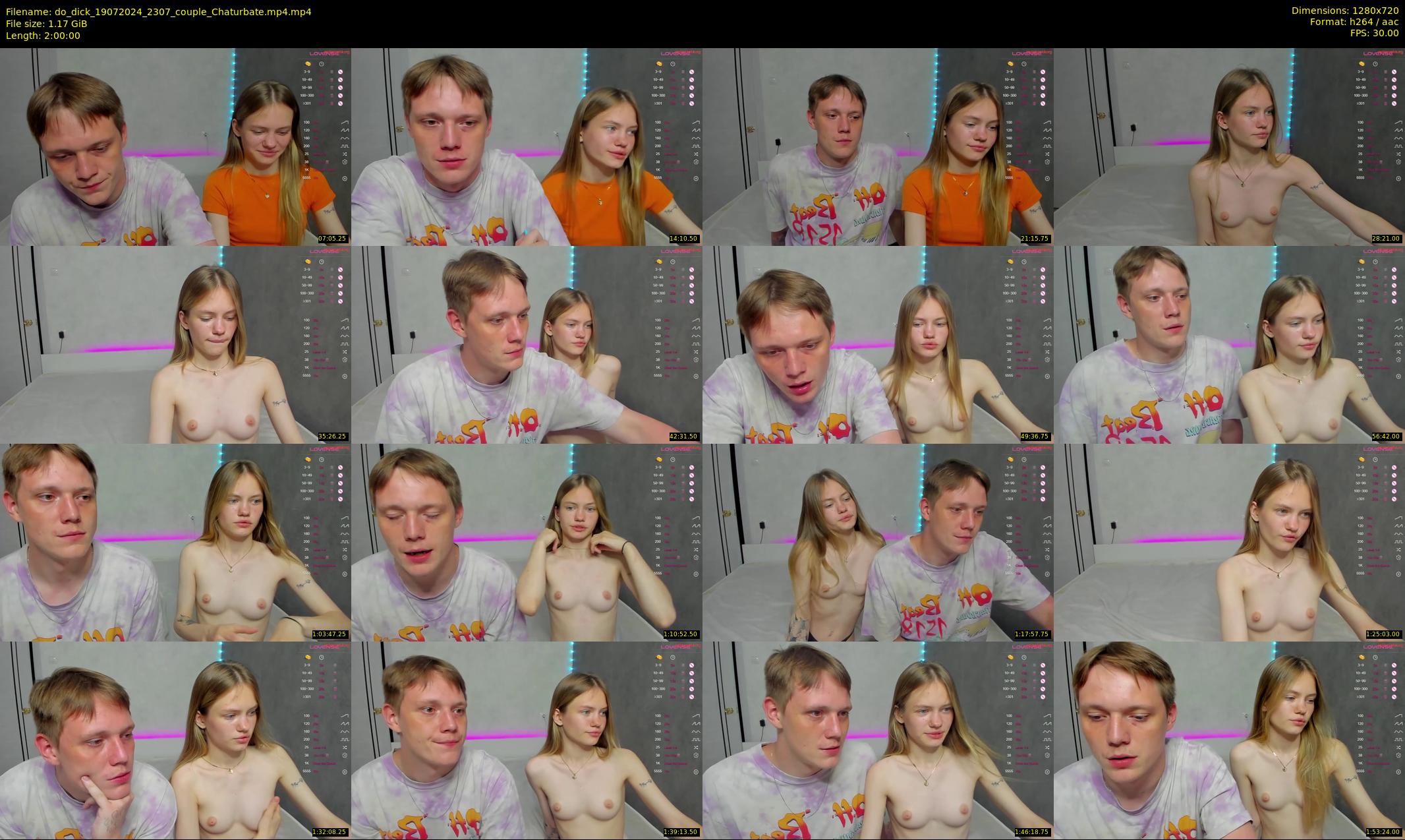 do_dick — 120 minute Chaturbate couple cam show recording, 720p, Jul 19, 2024