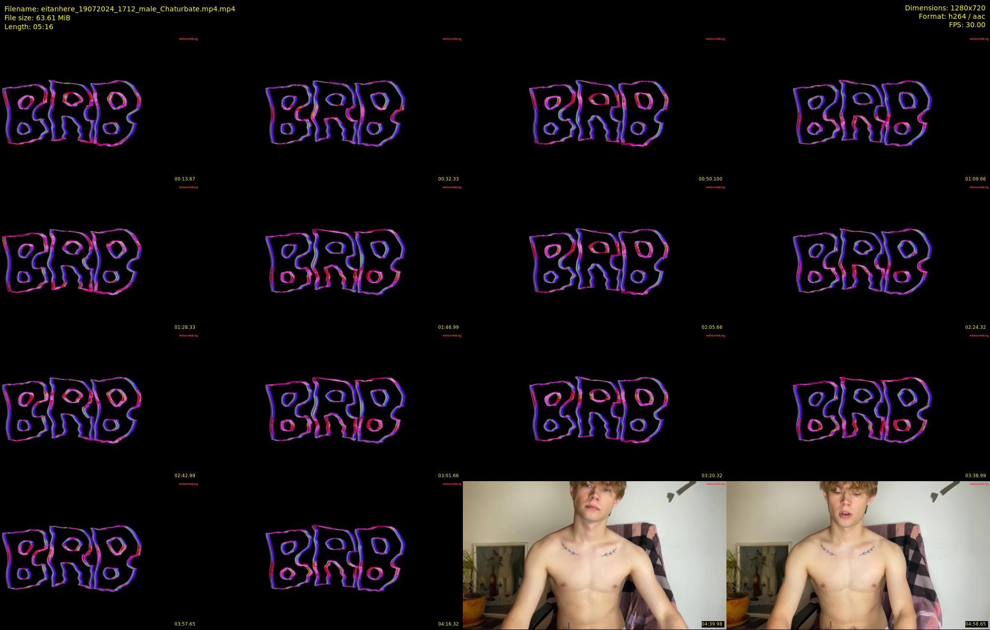 eitanhere — 6 minute Chaturbate male cam show recording, 720p, Jul 19, 2024