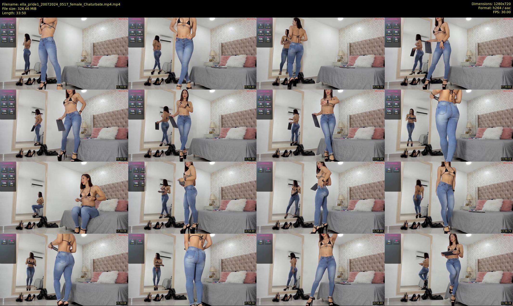 ella_pride1 — 34 minute Chaturbate female cam show recording, 720p, Jul 20, 2024