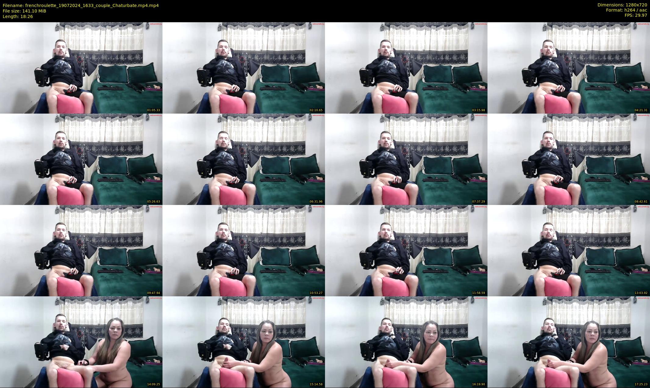 frenchroulette — 19 minute Chaturbate couple cam show recording, 720p, Jul 19, 2024