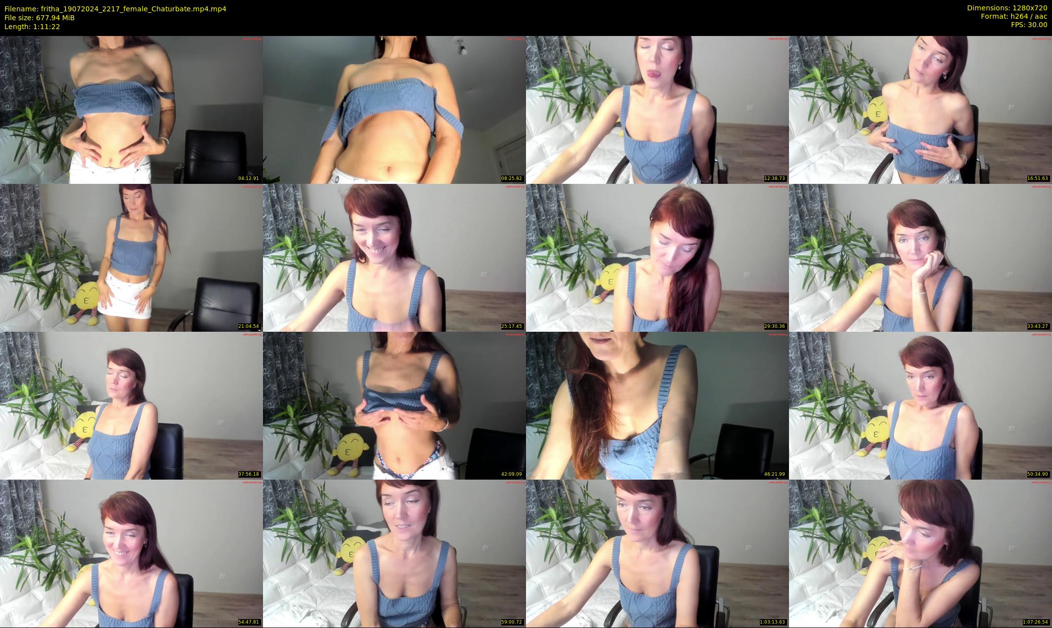 fritha — 72 minute Chaturbate female cam show recording, 720p, Jul 19, 2024