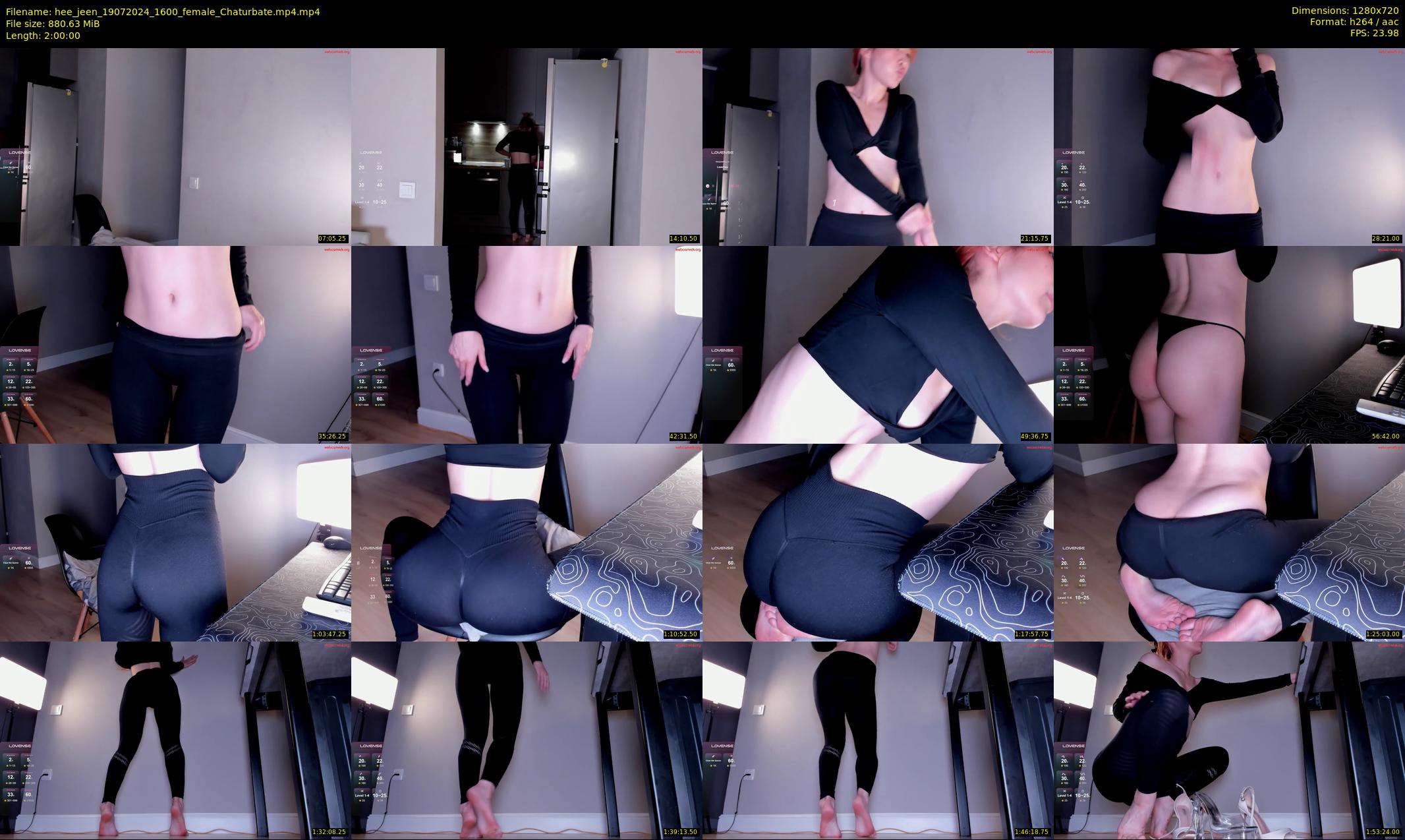 hee_jeen — 120 minute Chaturbate female cam show recording, 720p, Jul 19, 2024