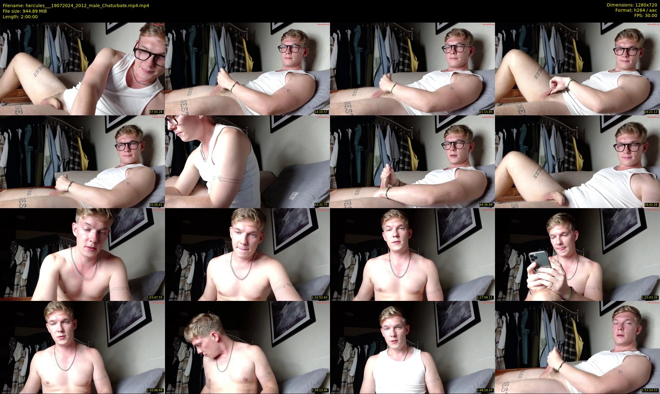 hercules__ — 120 minute Chaturbate male cam show recording, 720p, Jul 19, 2024