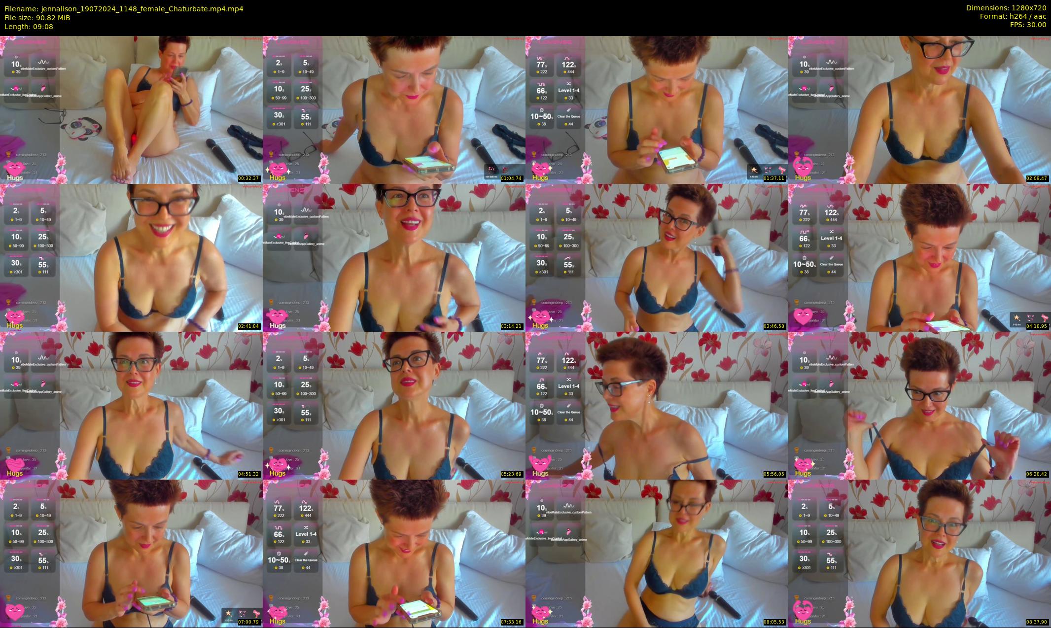 jennalison — 10 minute Chaturbate female cam show recording, 720p, Jul 19, 2024