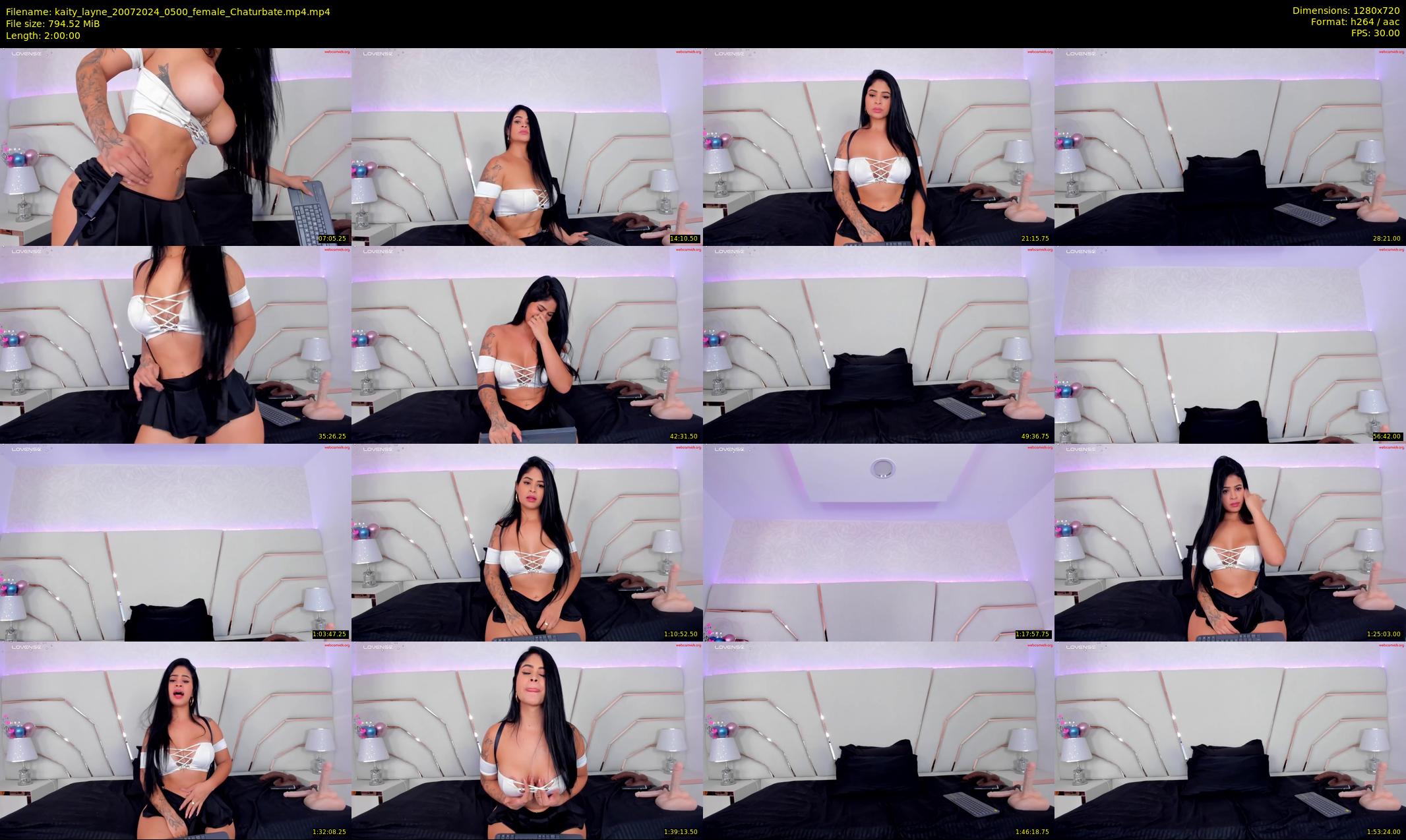 kaity_layne — 120 minute Chaturbate female cam show recording, 720p, Jul 20, 2024