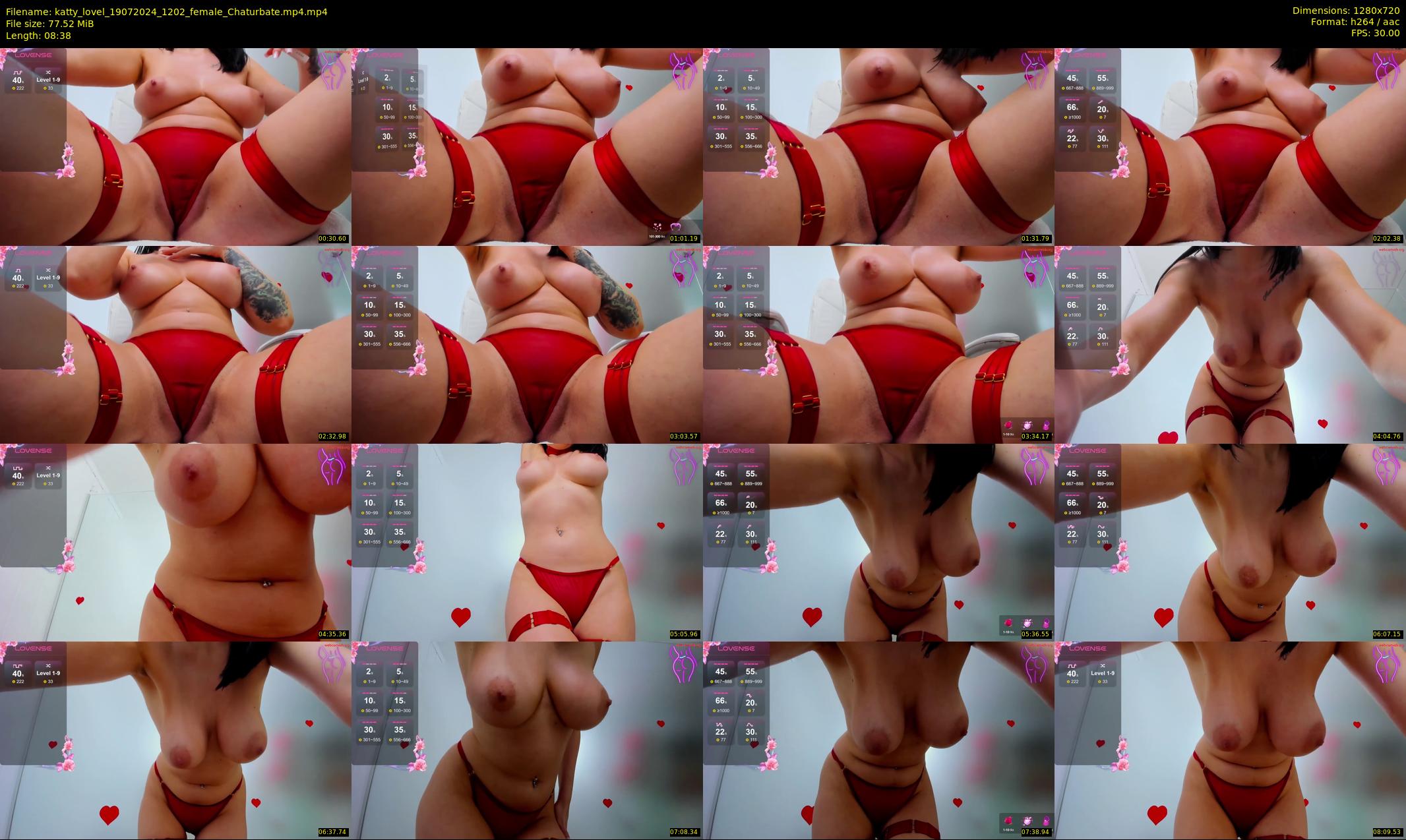 katty_lovel — 9 minute Chaturbate female cam show recording, 720p, Jul 19, 2024
