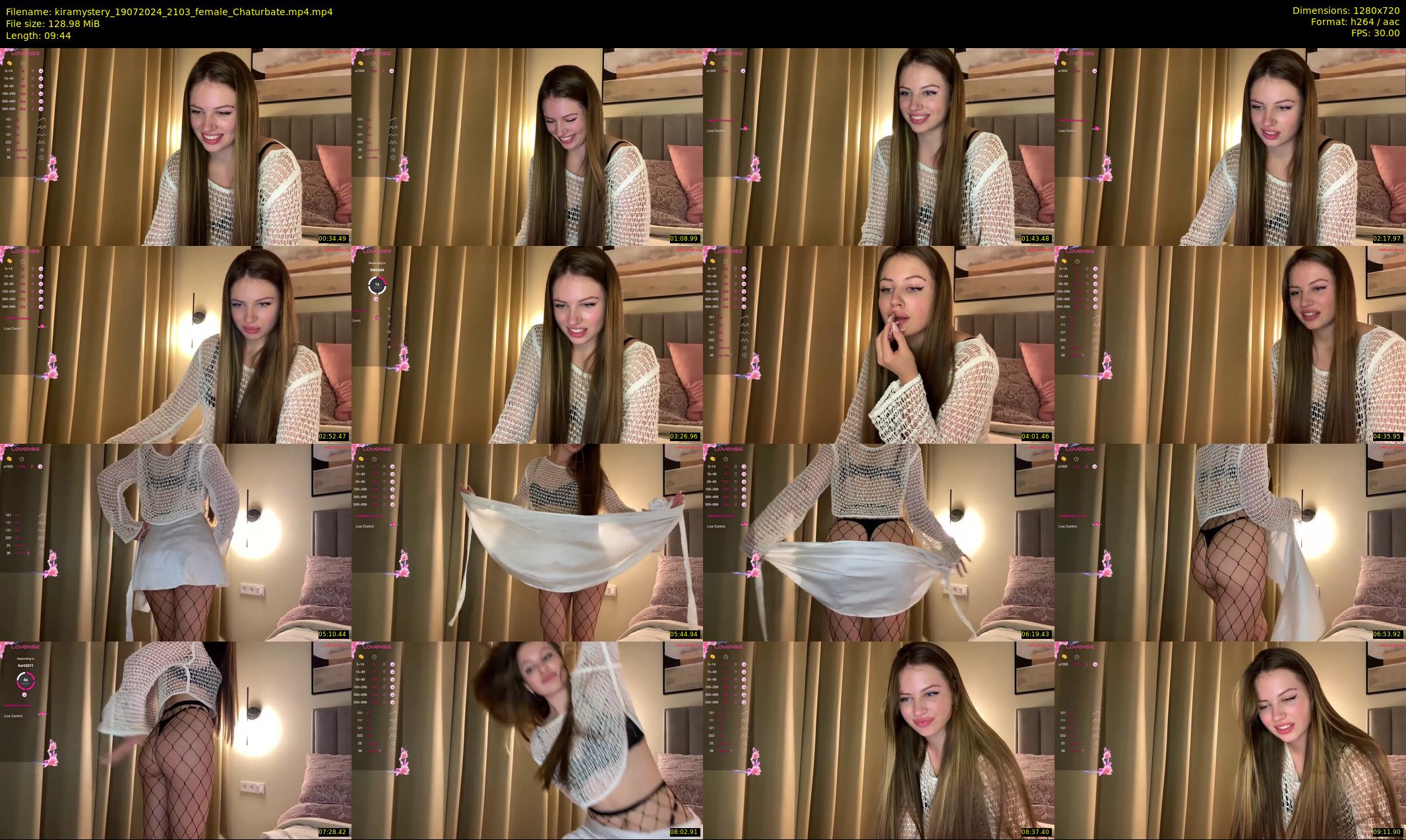 kiramystery — 10 minute Chaturbate female cam show recording, 720p, Jul 19, 2024