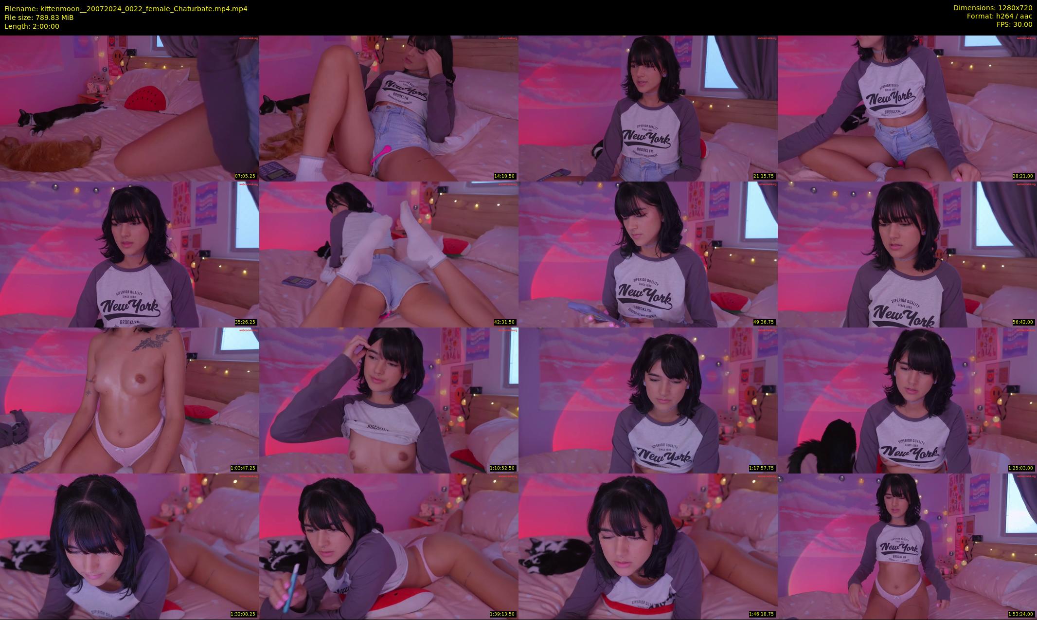 kittenmoon_ — 120 minute Chaturbate female cam show recording, 720p, Jul 20, 2024