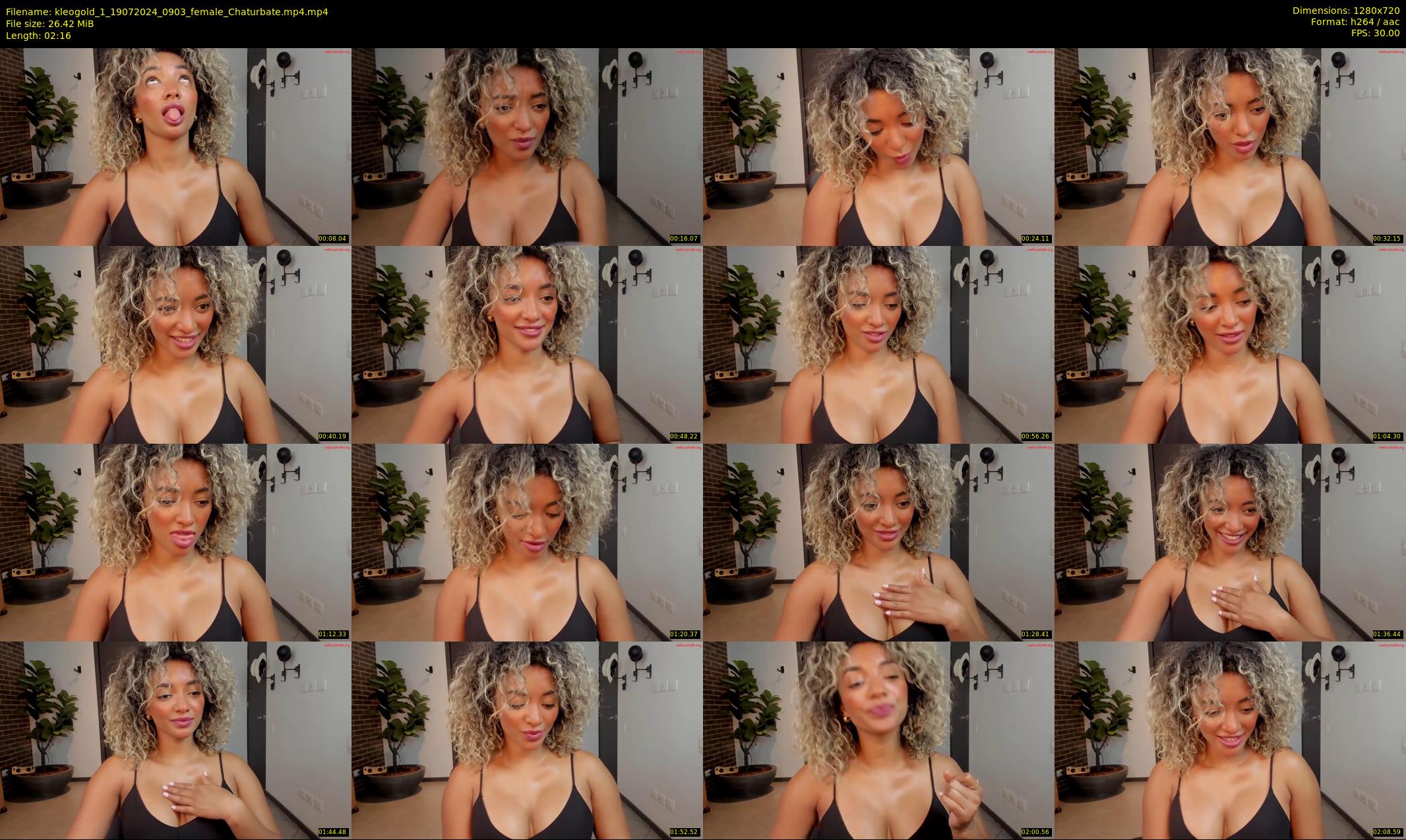 kleogold_1 — 3 minute Chaturbate female cam show recording, 720p, Jul 19, 2024