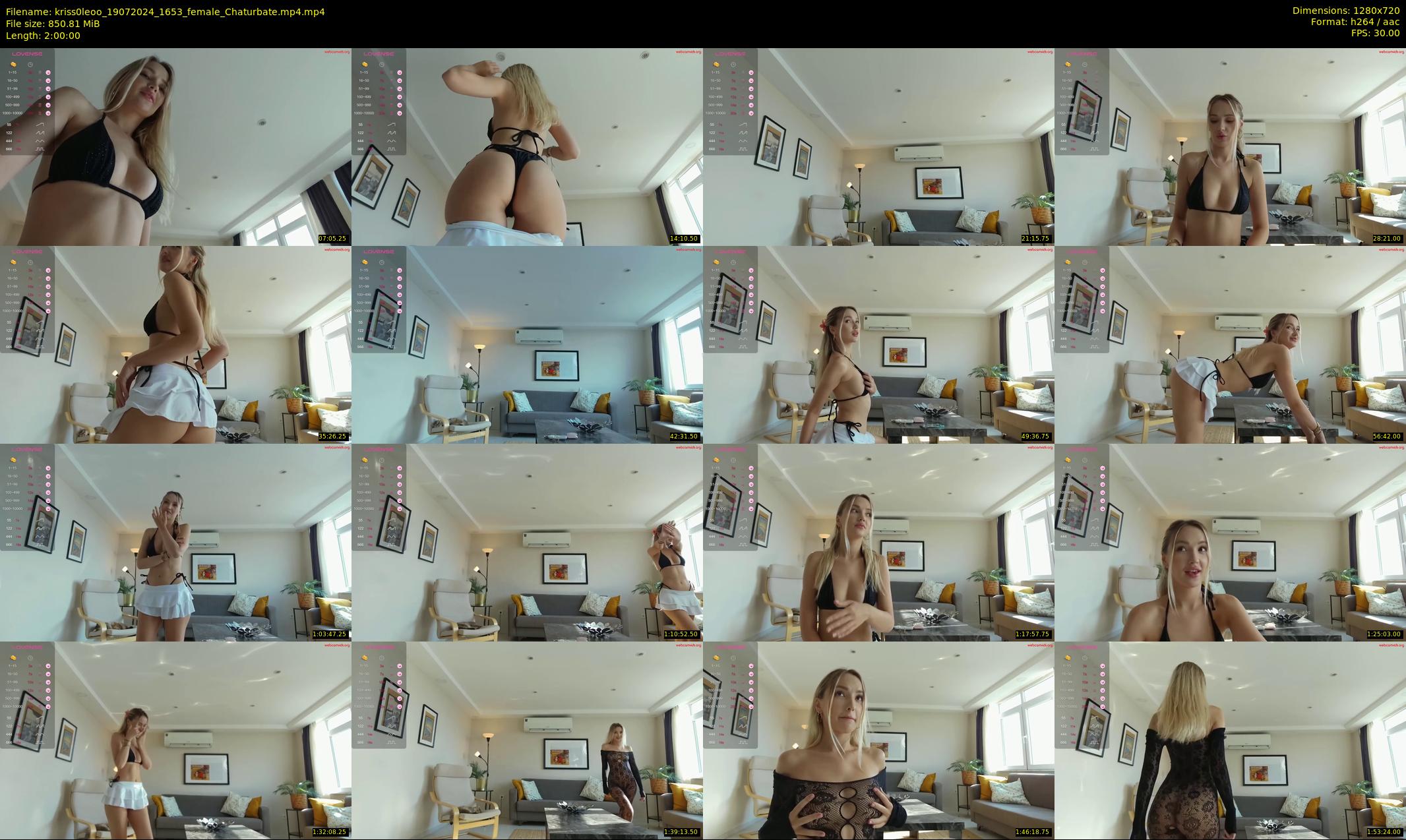 kriss0leoo — 120 minute Chaturbate couple cam show recording, 720p, Jul 19, 2024
