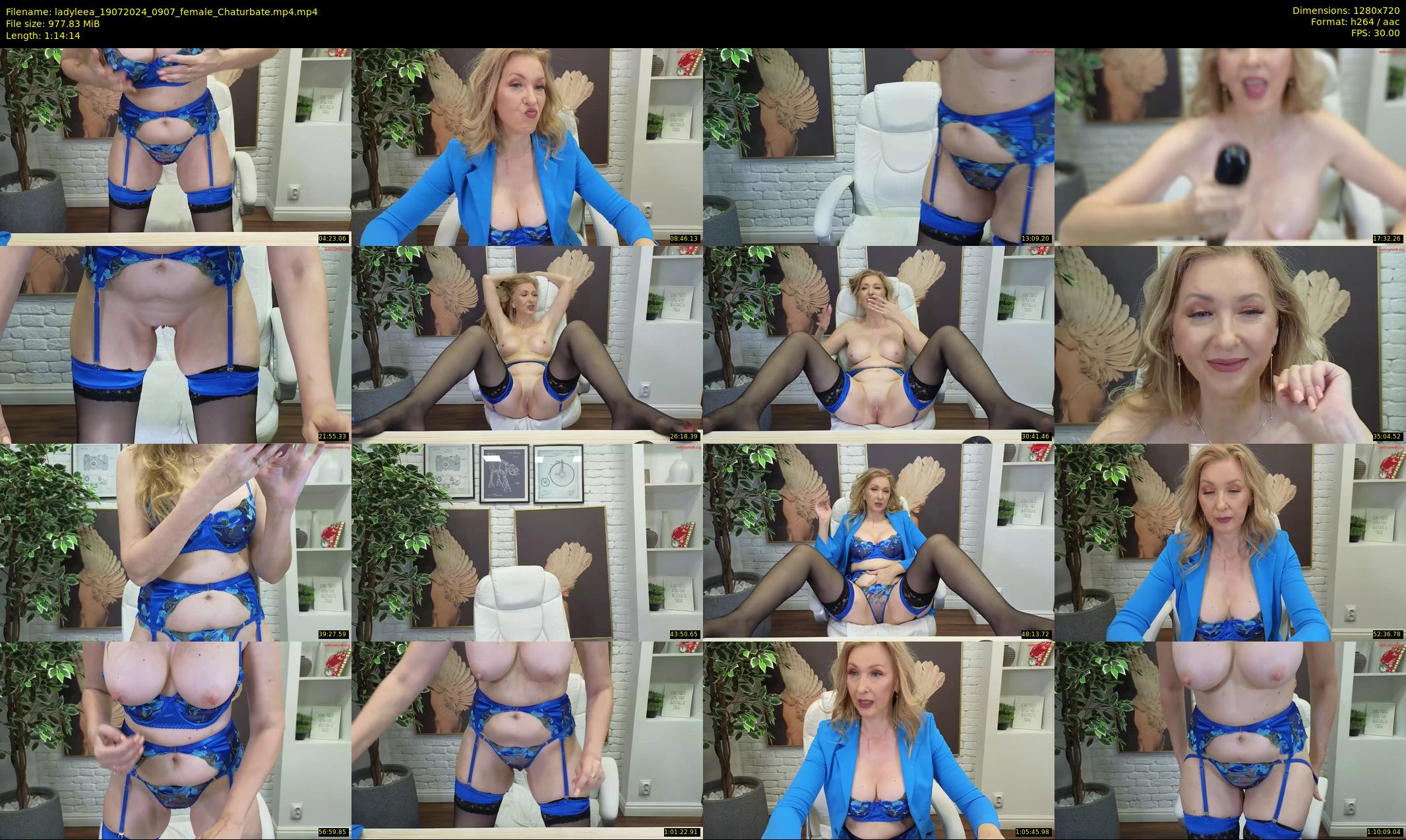ladyleea — 75 minute Chaturbate female cam show recording, 720p, Jul 19, 2024