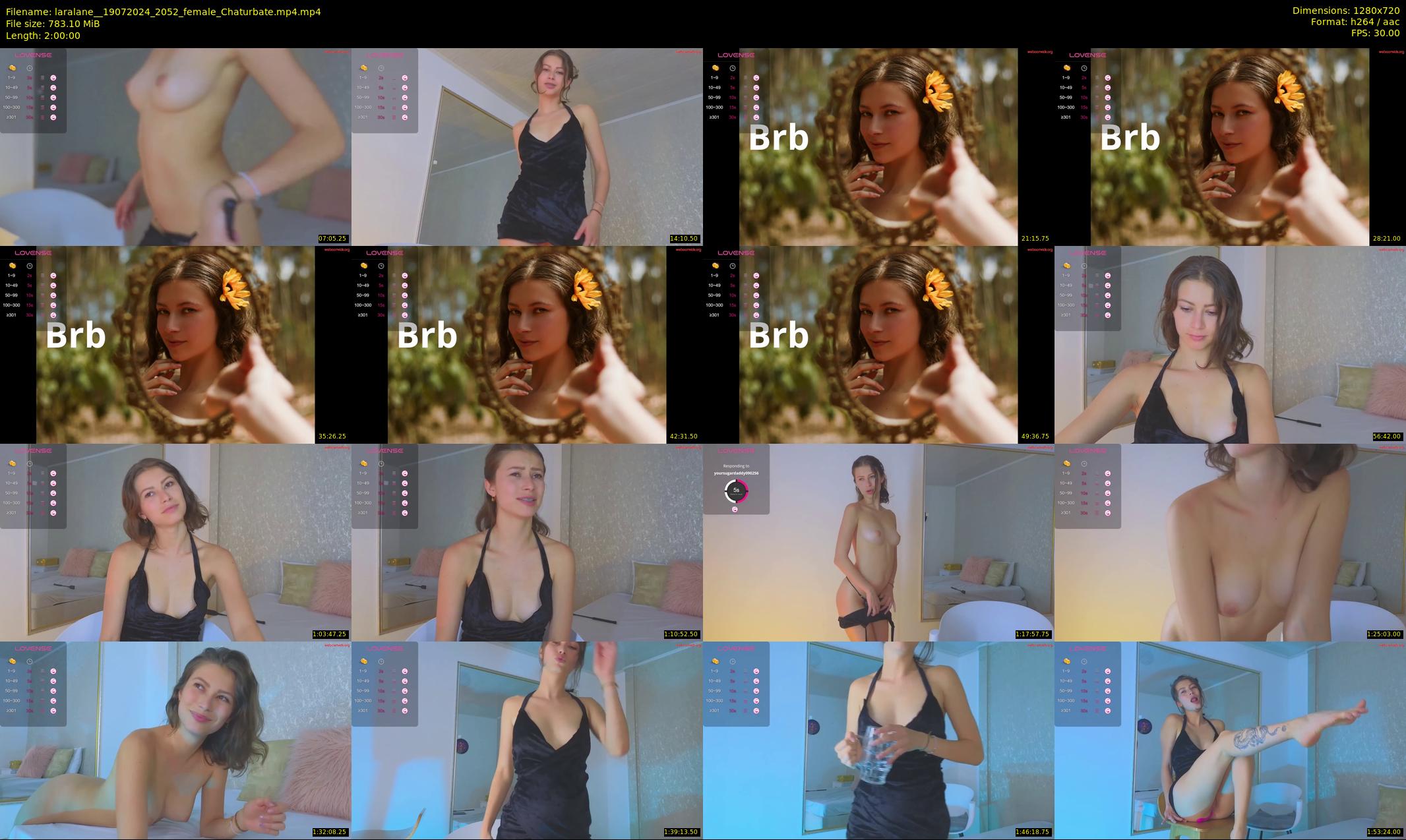 laralane_ — 120 minute Chaturbate female cam show recording, 720p, Jul 19, 2024